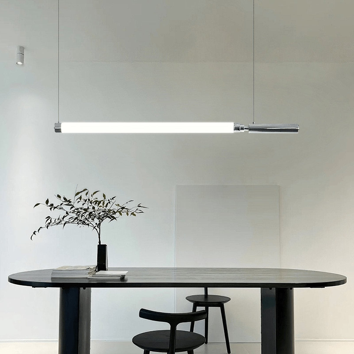Ollaeos lámpara colgante moderna minimalista de vidrio