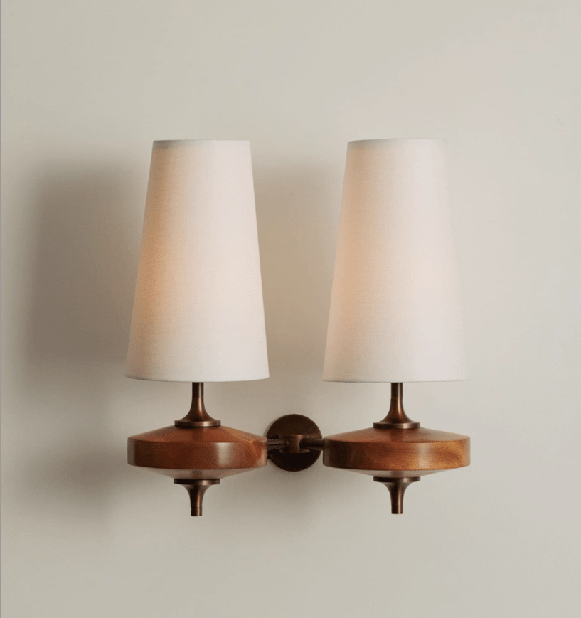Hestin Twin pantalla aplique de pared