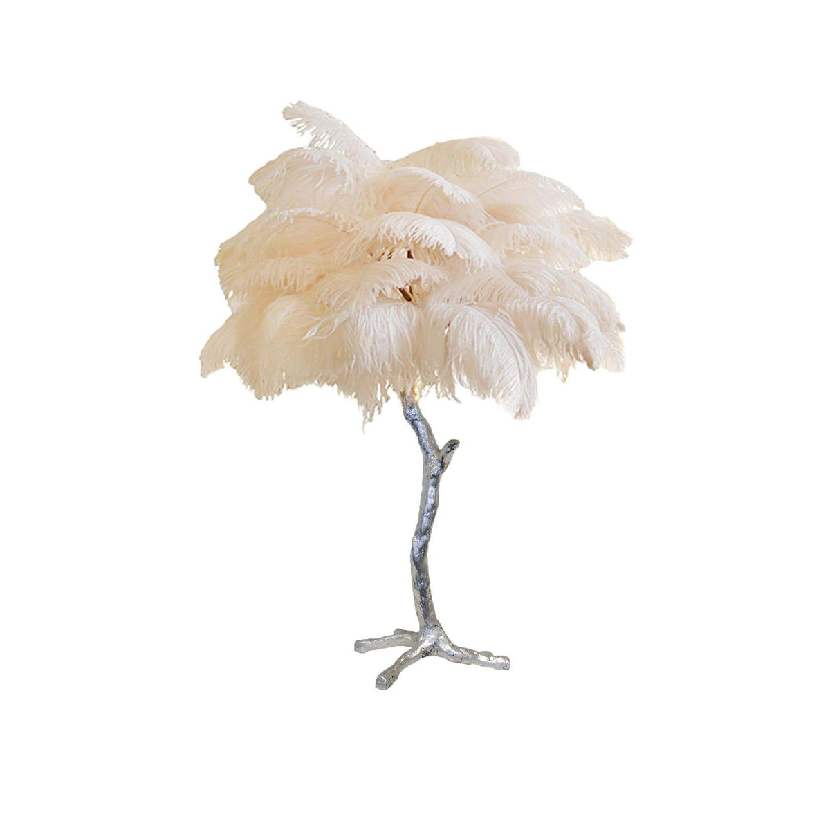 Ostrich lámpara de mesa