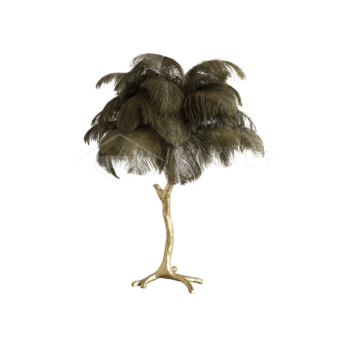 Ostrich lámpara de mesa