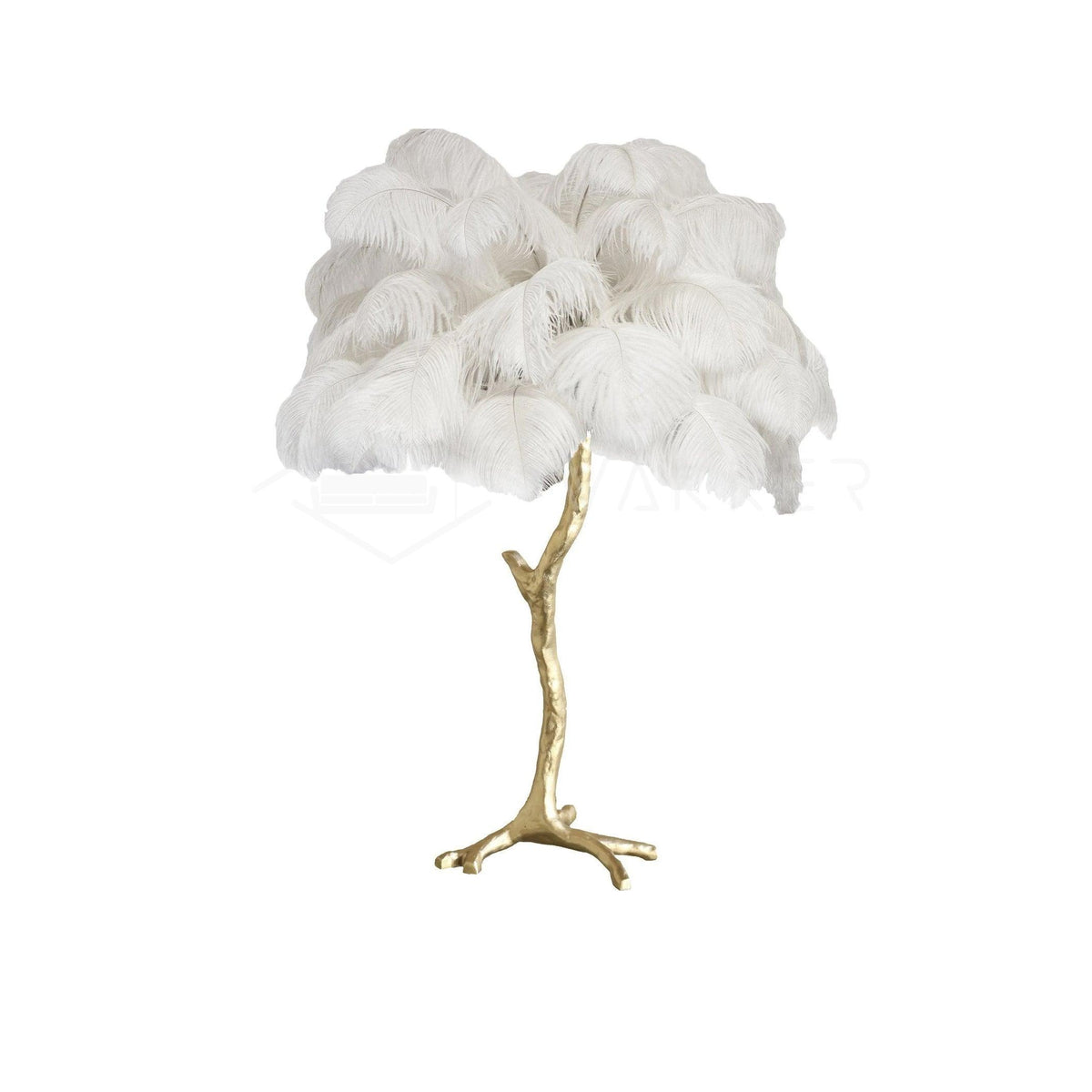 Ostrich lámpara de mesa