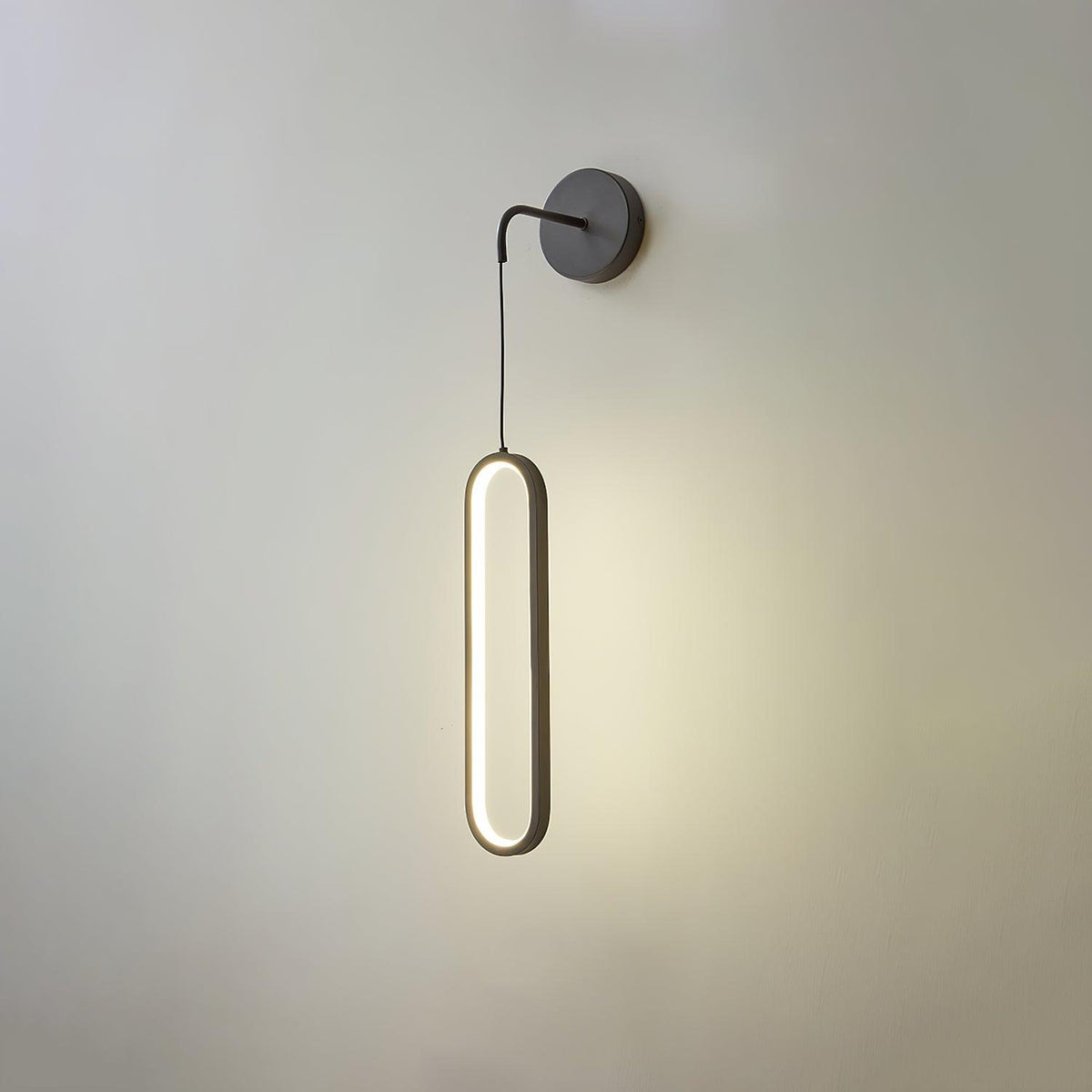 Solisenne aplique de pared LED de latón