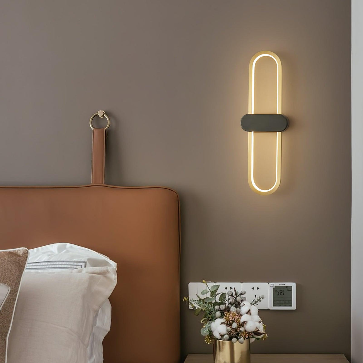 Avelon aplique de pared oval LED
