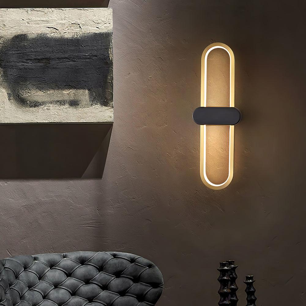Avelon aplique de pared oval LED