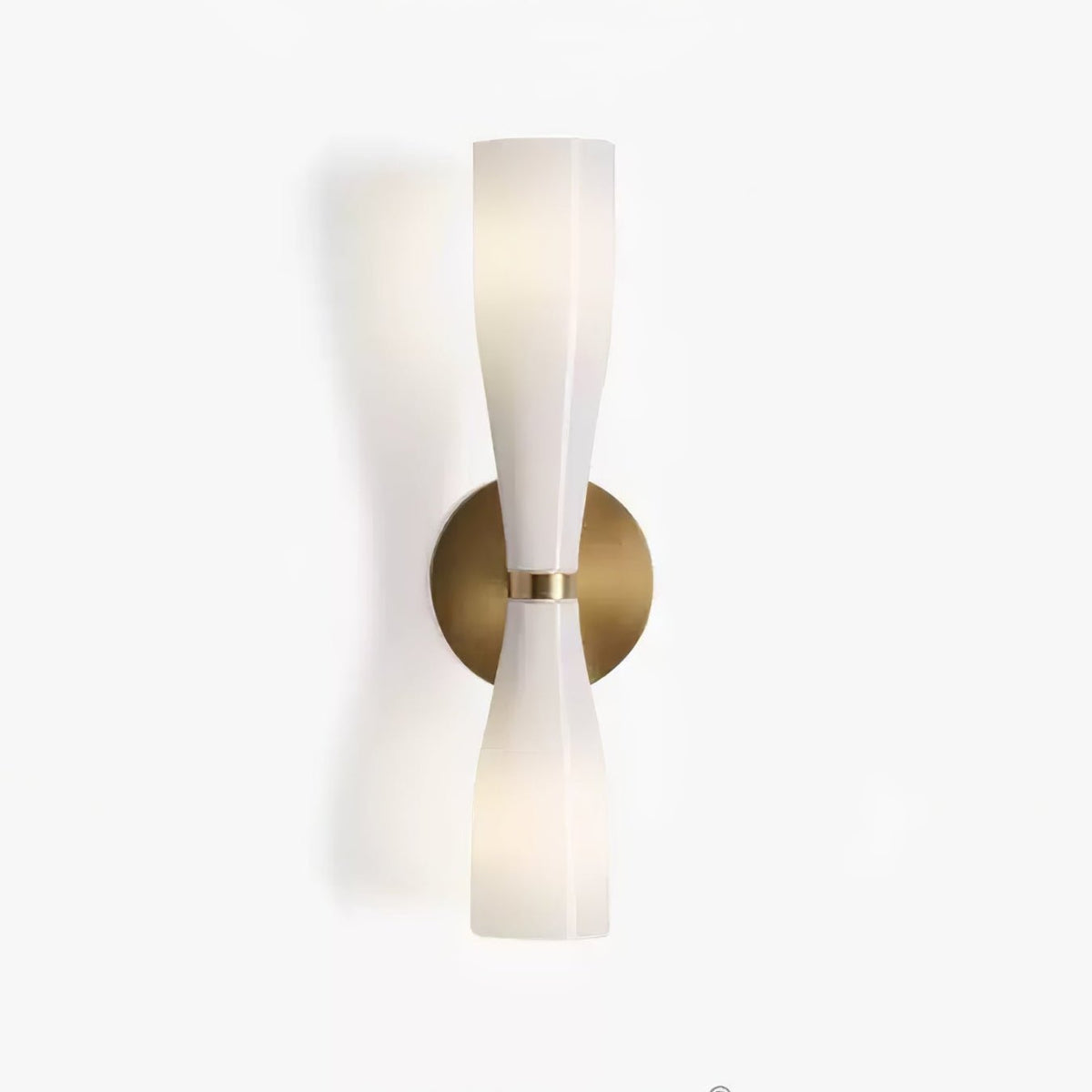 Torch aplique de pared moderno de vidrio