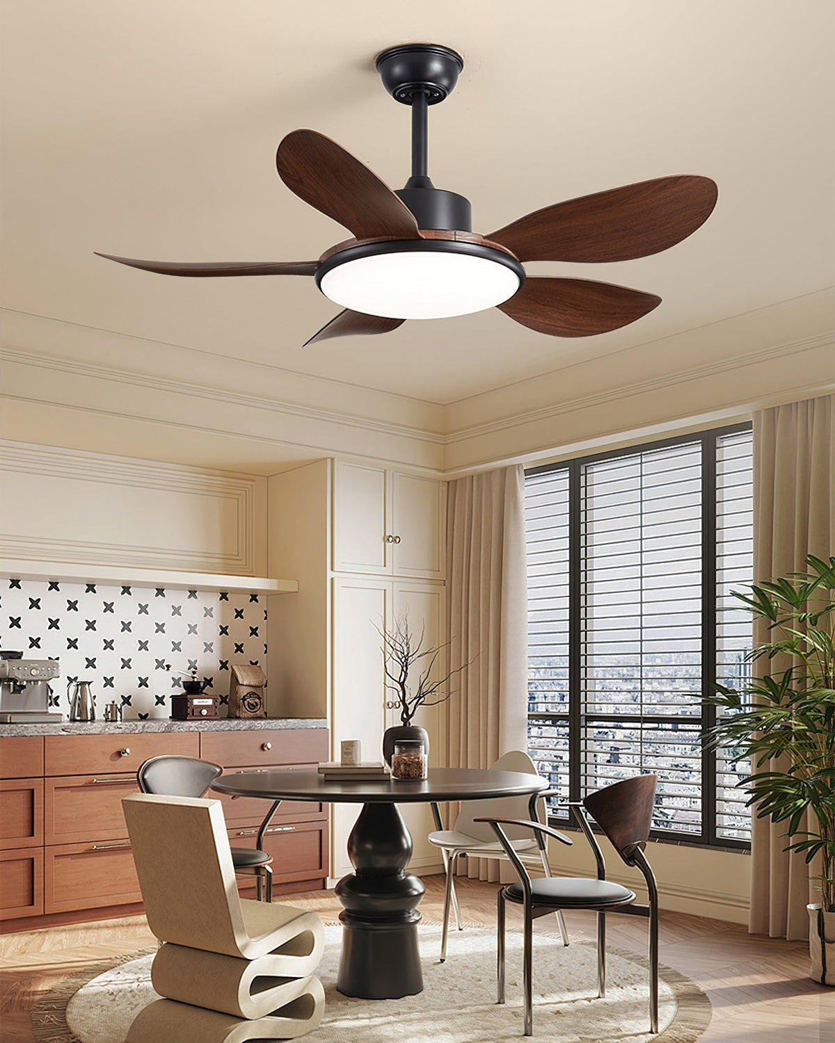 Rivivaine ventilador de techo con luz