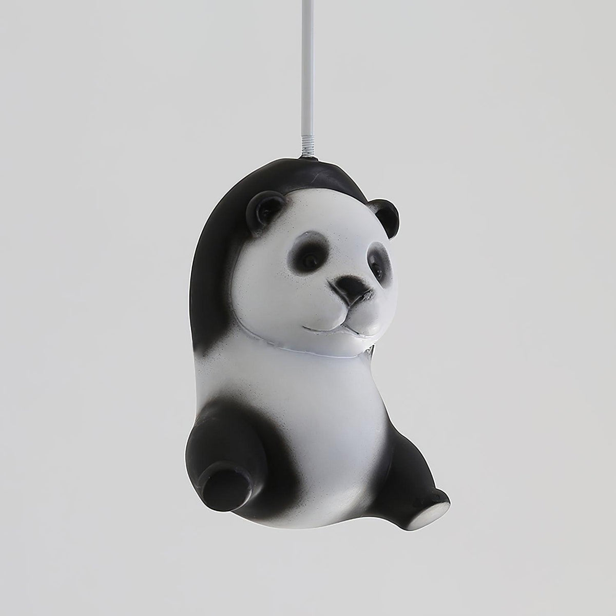 Yrath lámpara de techo elegancia Panda de vidrio