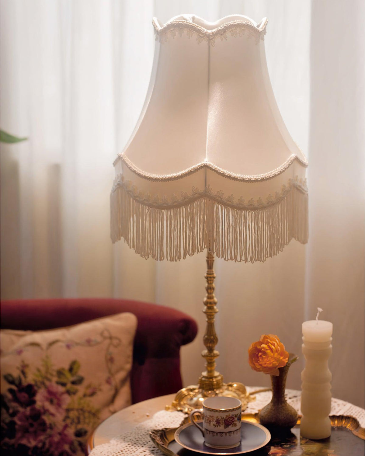 Octavia lámpara de mesa vintage