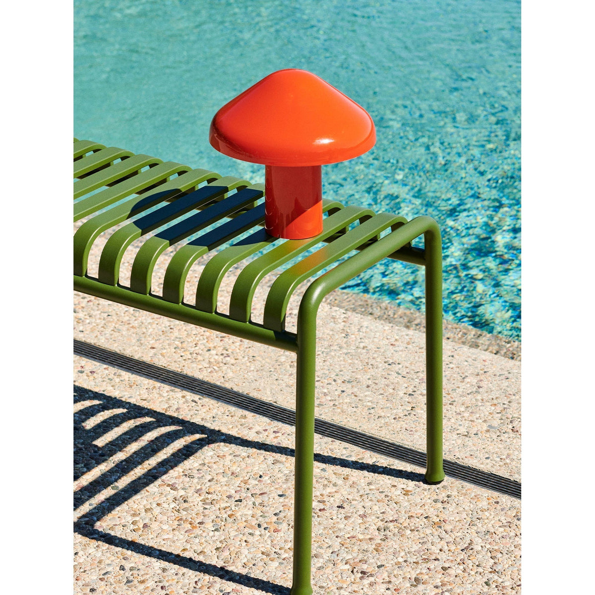 Glorange lámpara de mesa portátil