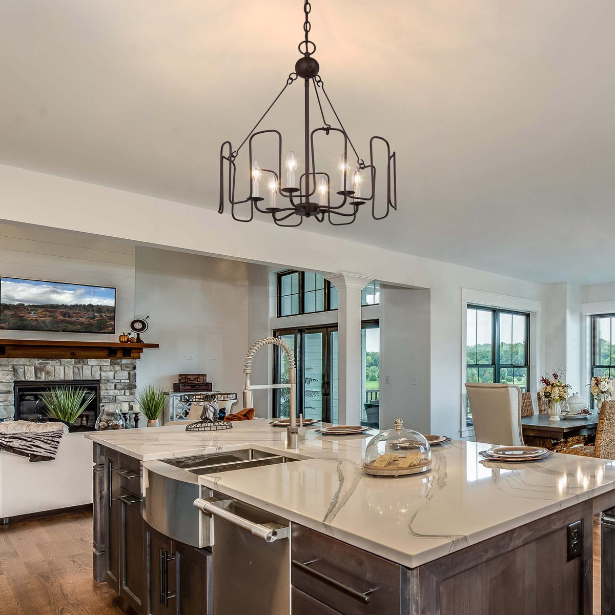 Liorinian lámpara de araña