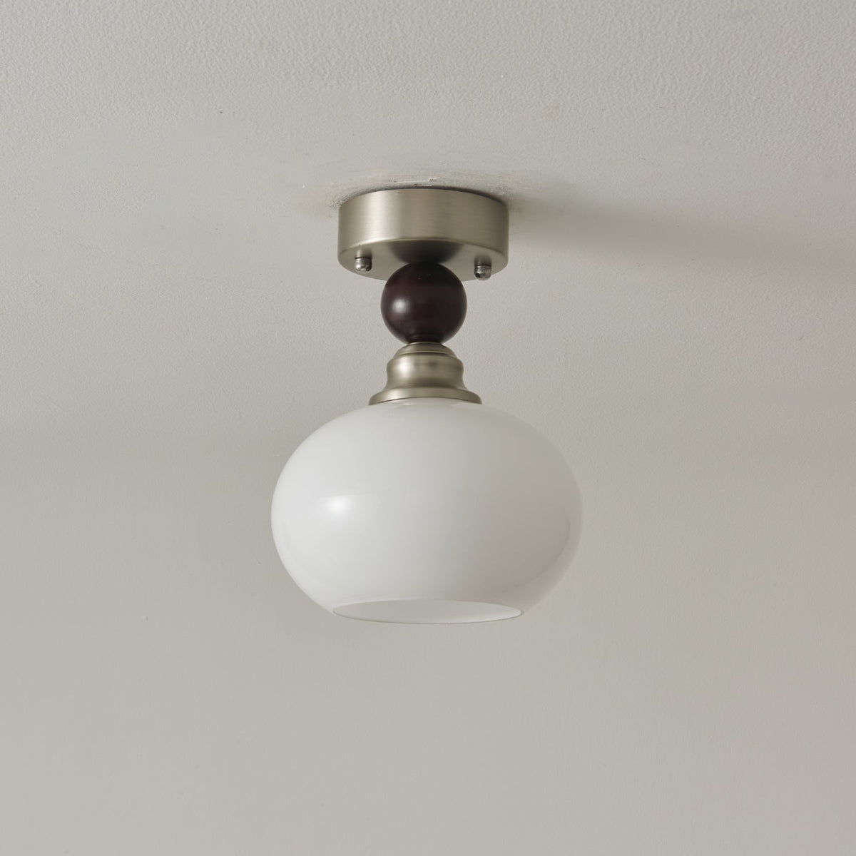 Ivcarila lámpara de techo moderna minimalista esfera de vidrio perlada