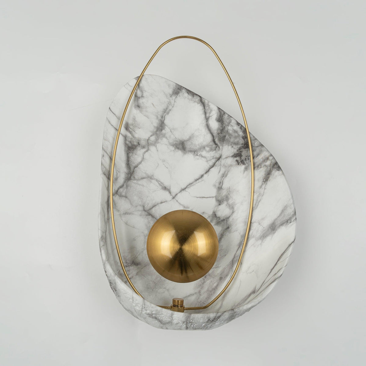 Vethaora aplique de pared Premium nórdico resina art Pearl