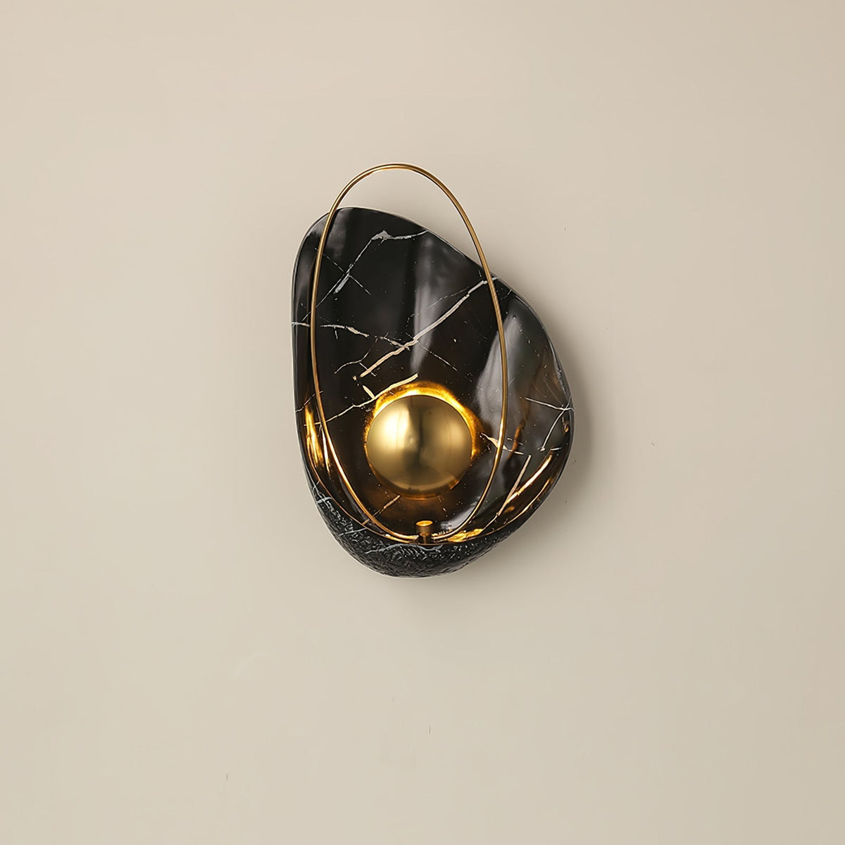 Vethaora aplique de pared Premium nórdico resina art Pearl
