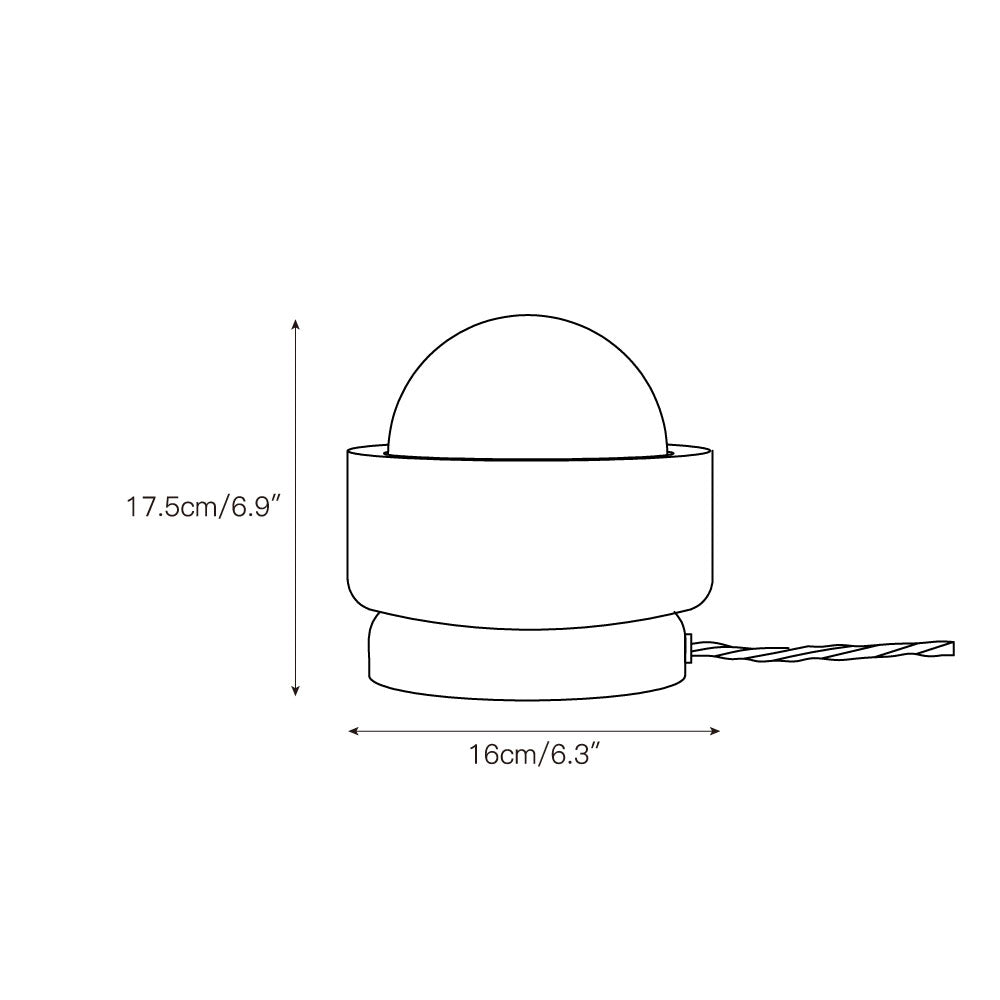Corkalf lámpara de mesa