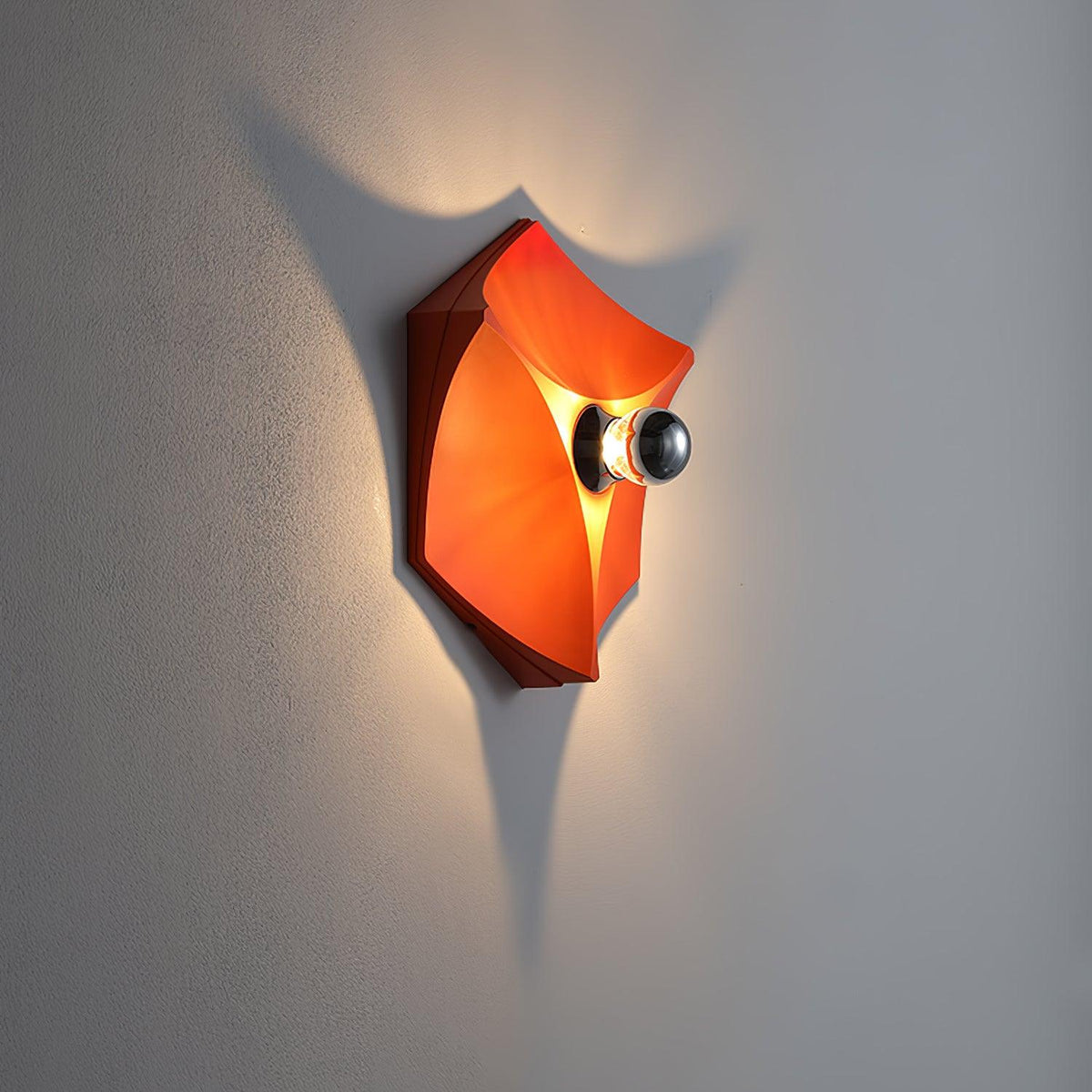 Linuira aplique de pared de tela geométrico