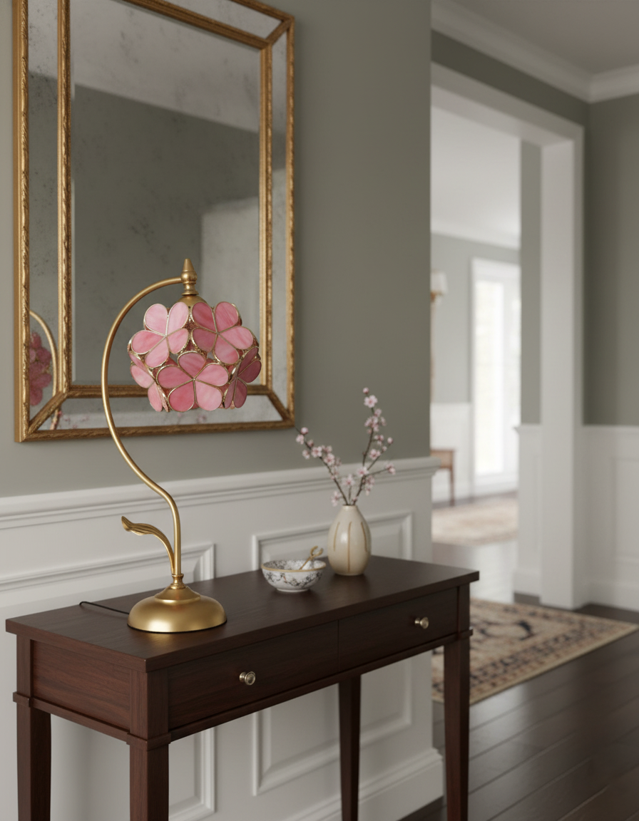 Terienaya lámpara de mesa
