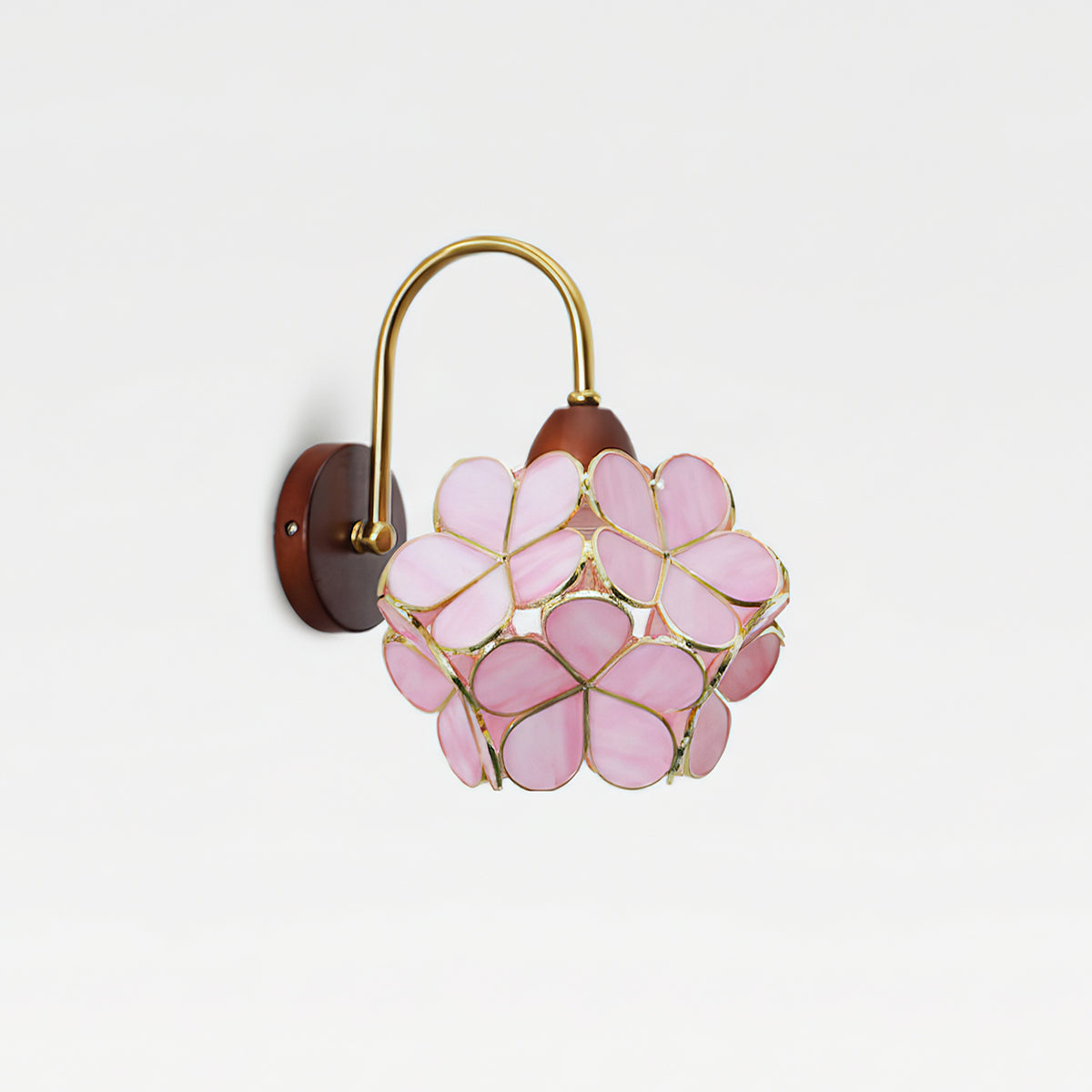 Petals - aplique de pared de madera