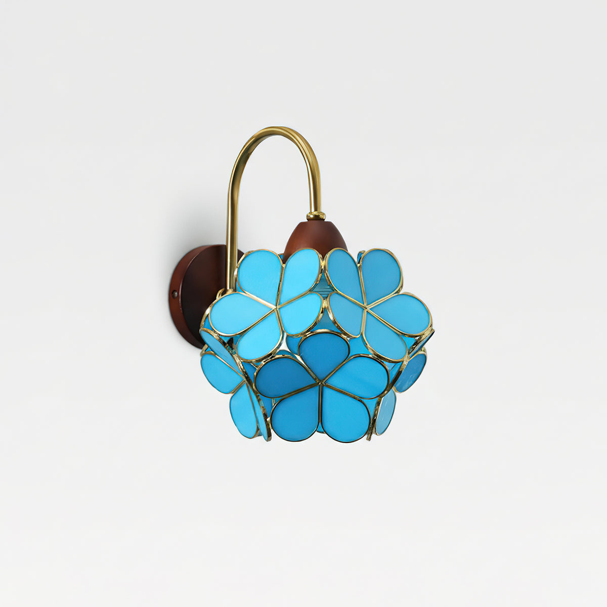 Petals - aplique de pared de madera