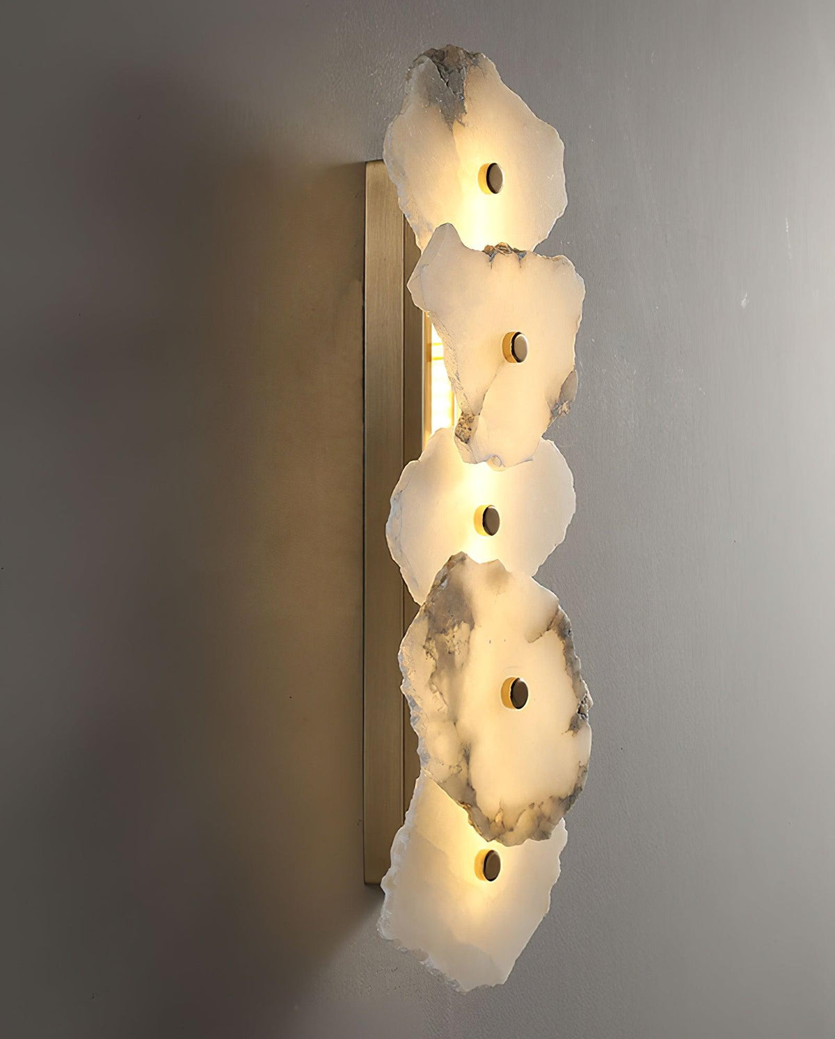 Alaeila aplique de pared Floral Cluster alabastro
