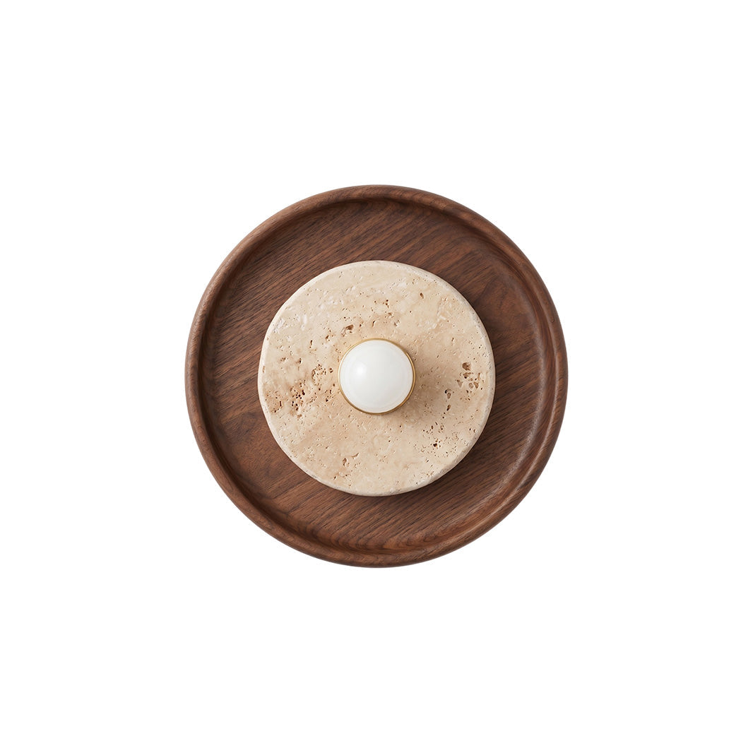 Lumenhart aplique de pared travertino