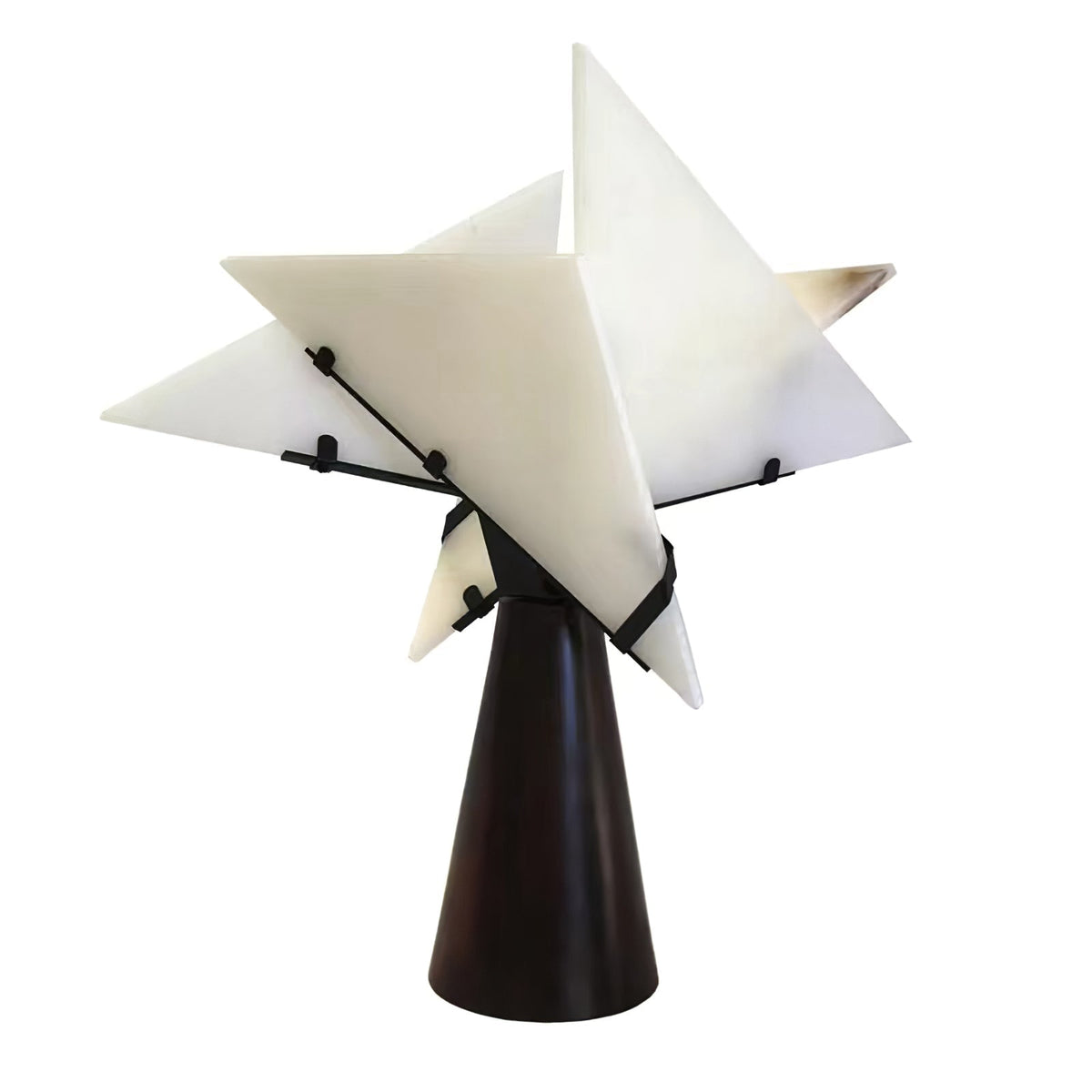 Aursilion lámpara de mesa Star de alabastro
