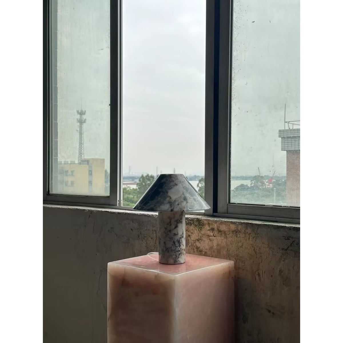 Veinir lámpara de mesa