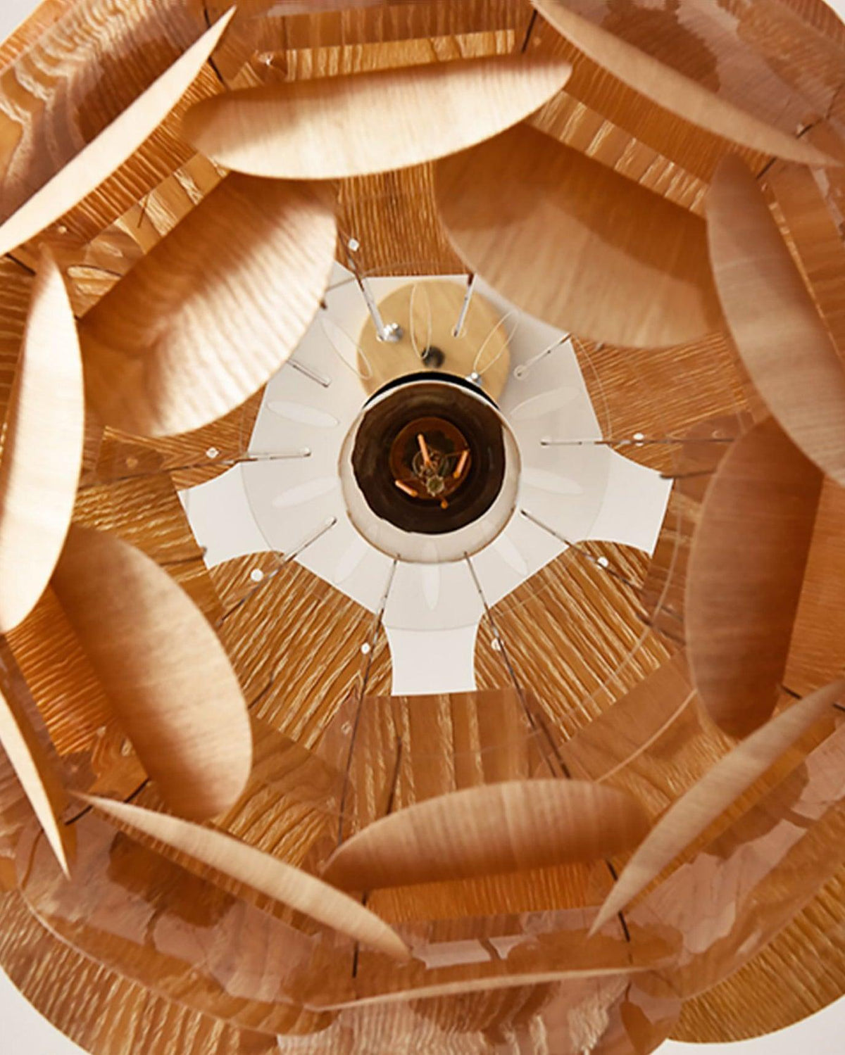 Wlara lámpara colgante moderna de madera
