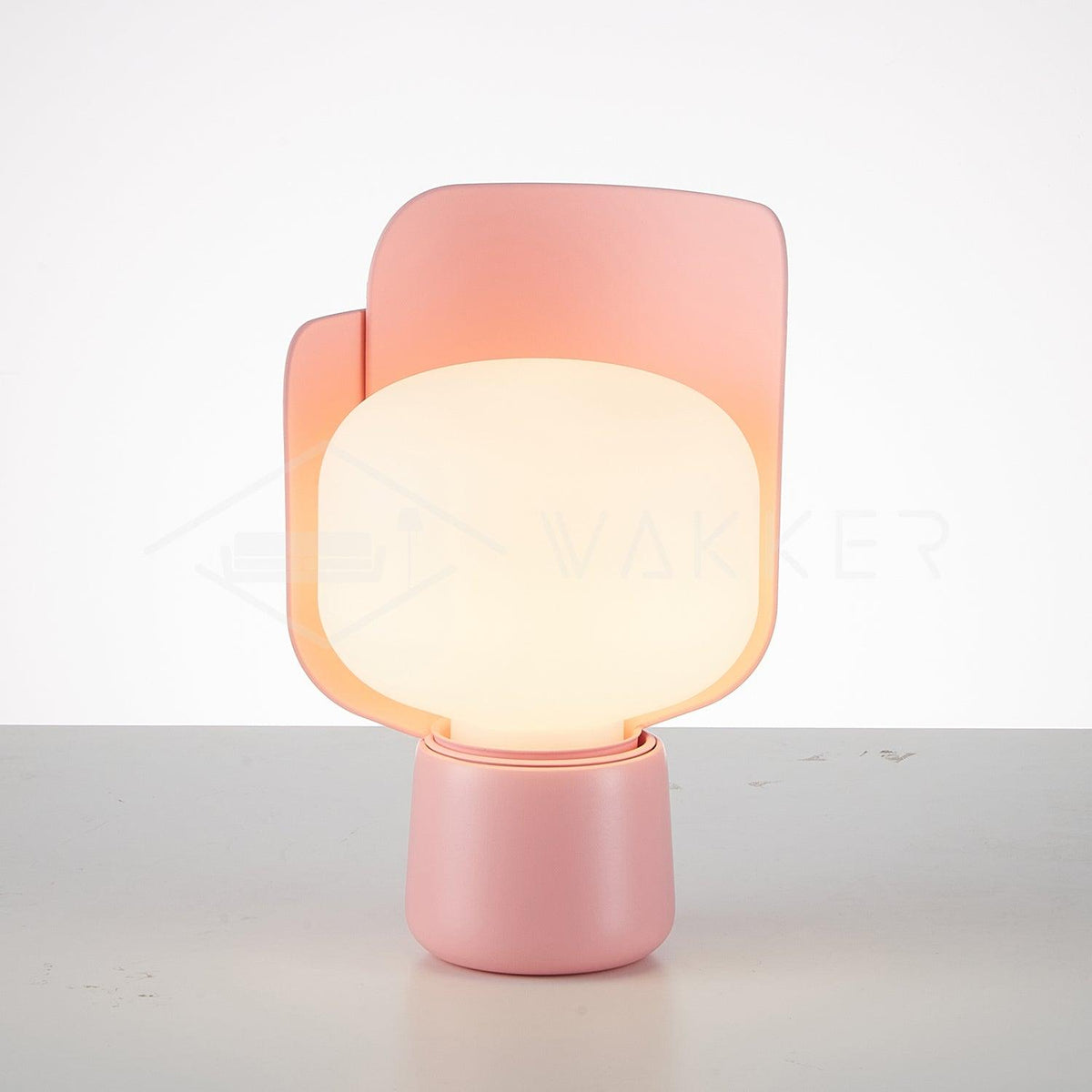 Zuri lámpara de mesa minimalista de plástico
