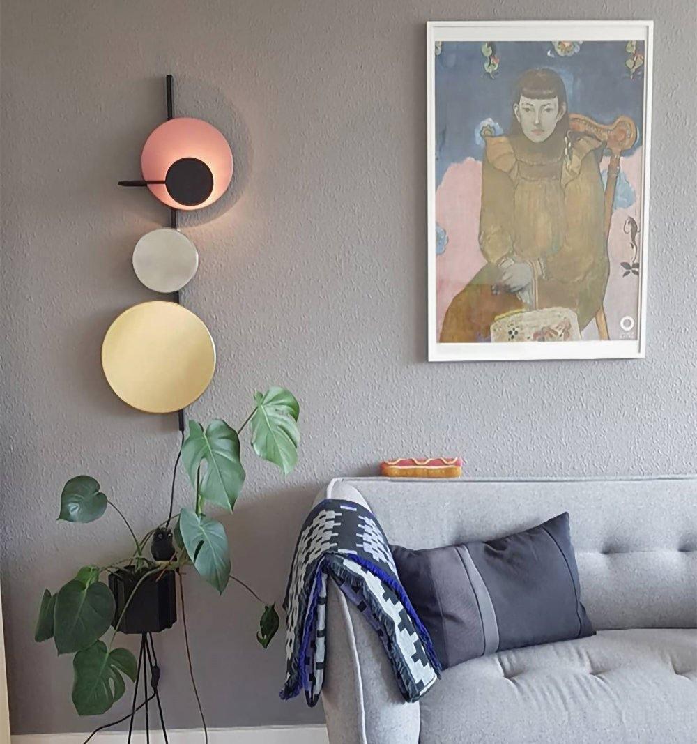 Selaaria aplique de pared moderno minimalista enchufable