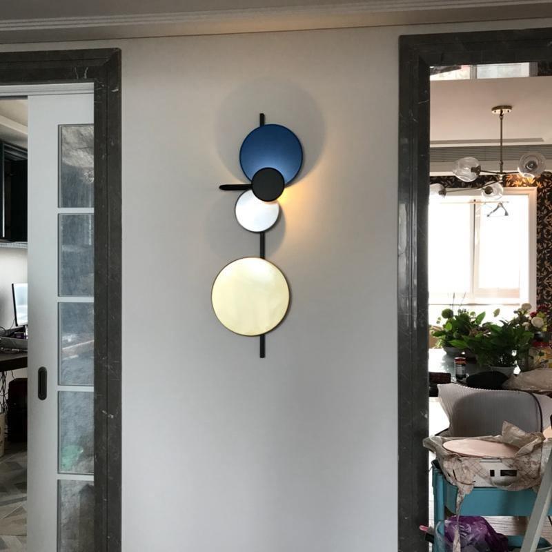 Mirq aplique de pared con discos artísticos magnéticos