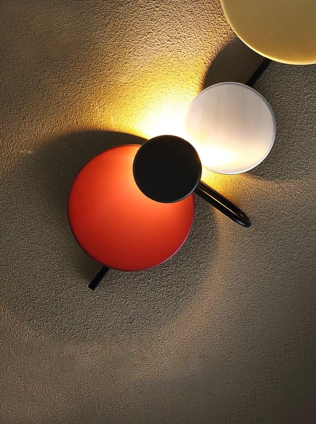 Mirq aplique de pared con discos artísticos magnéticos