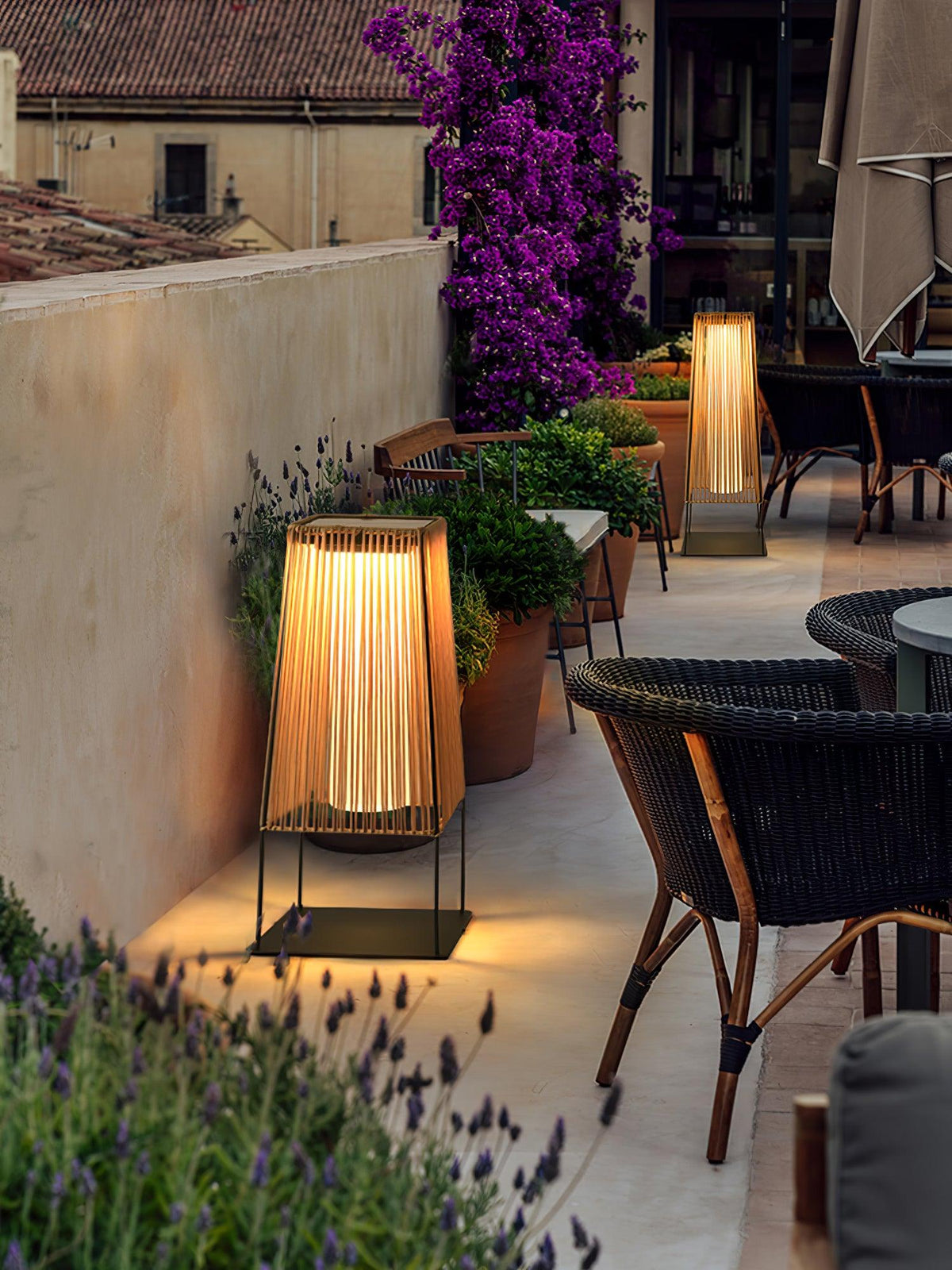 Aru luminaria exterior moderna