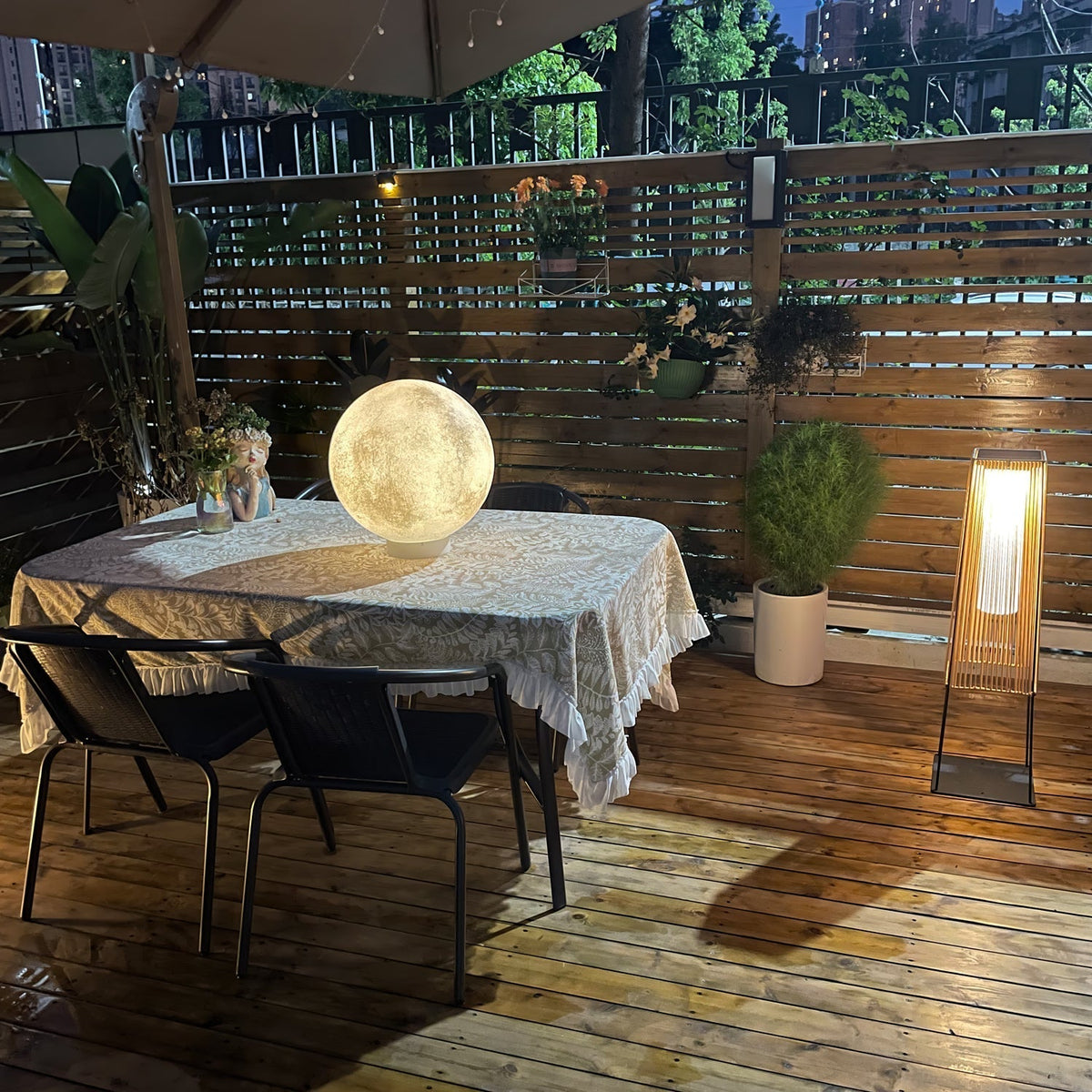 Aru luminaria exterior moderna