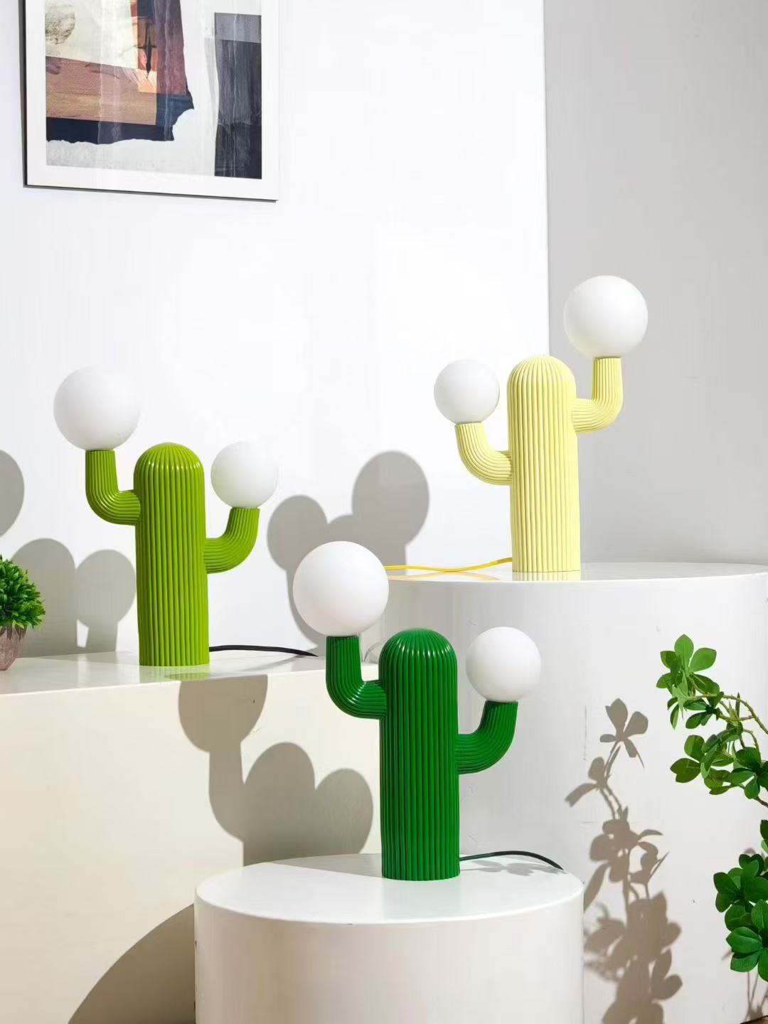 Lazlo lámpara de mesa Cactus