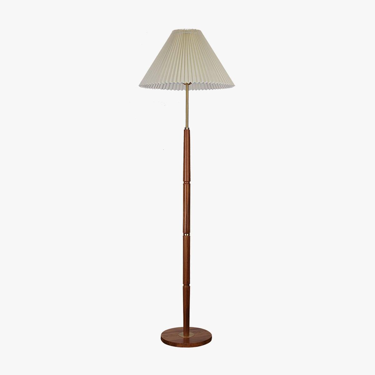 Syleina lámpara de pie minimalista de madera
