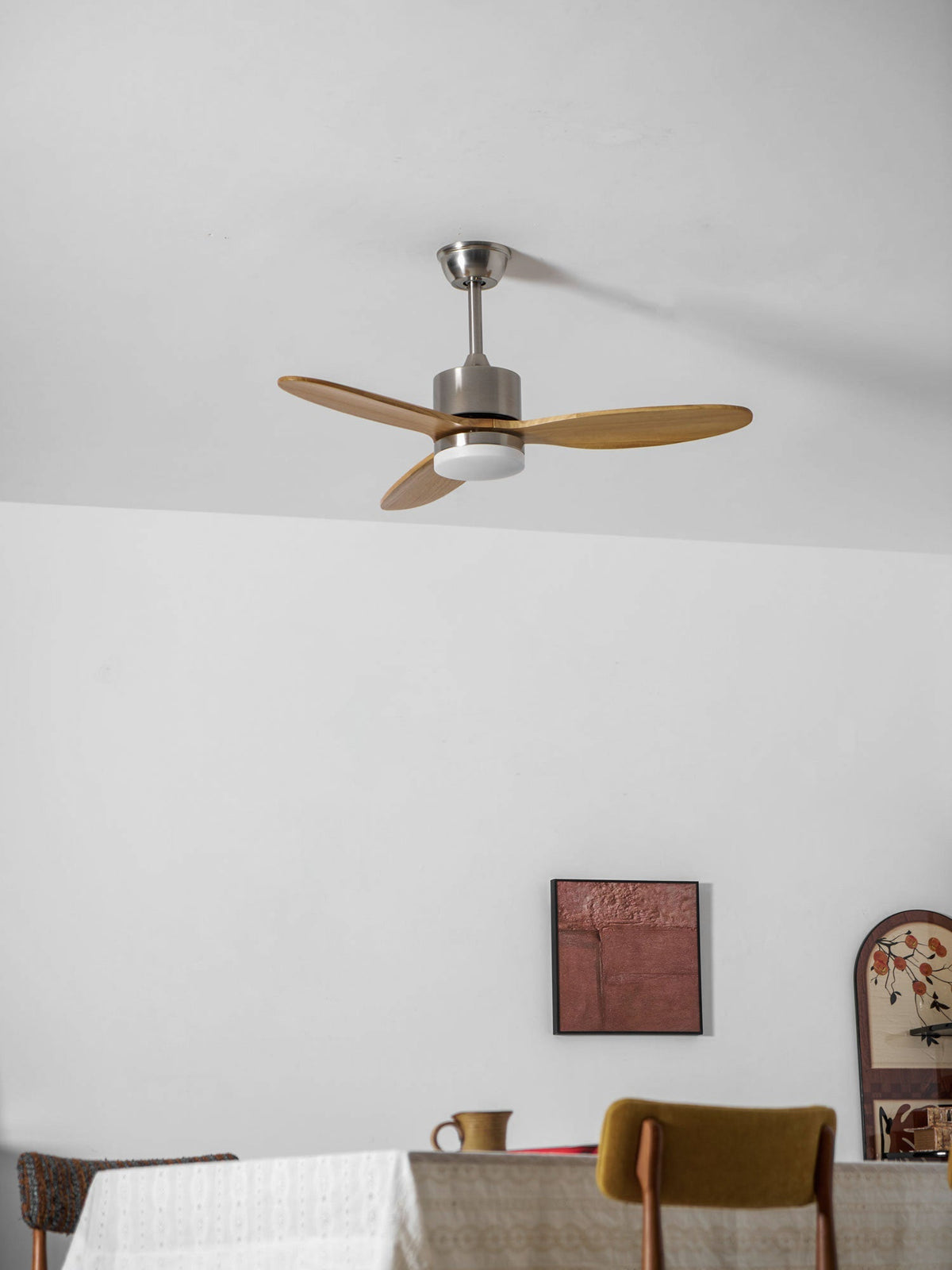 HushGlow ventilador de techo con luz