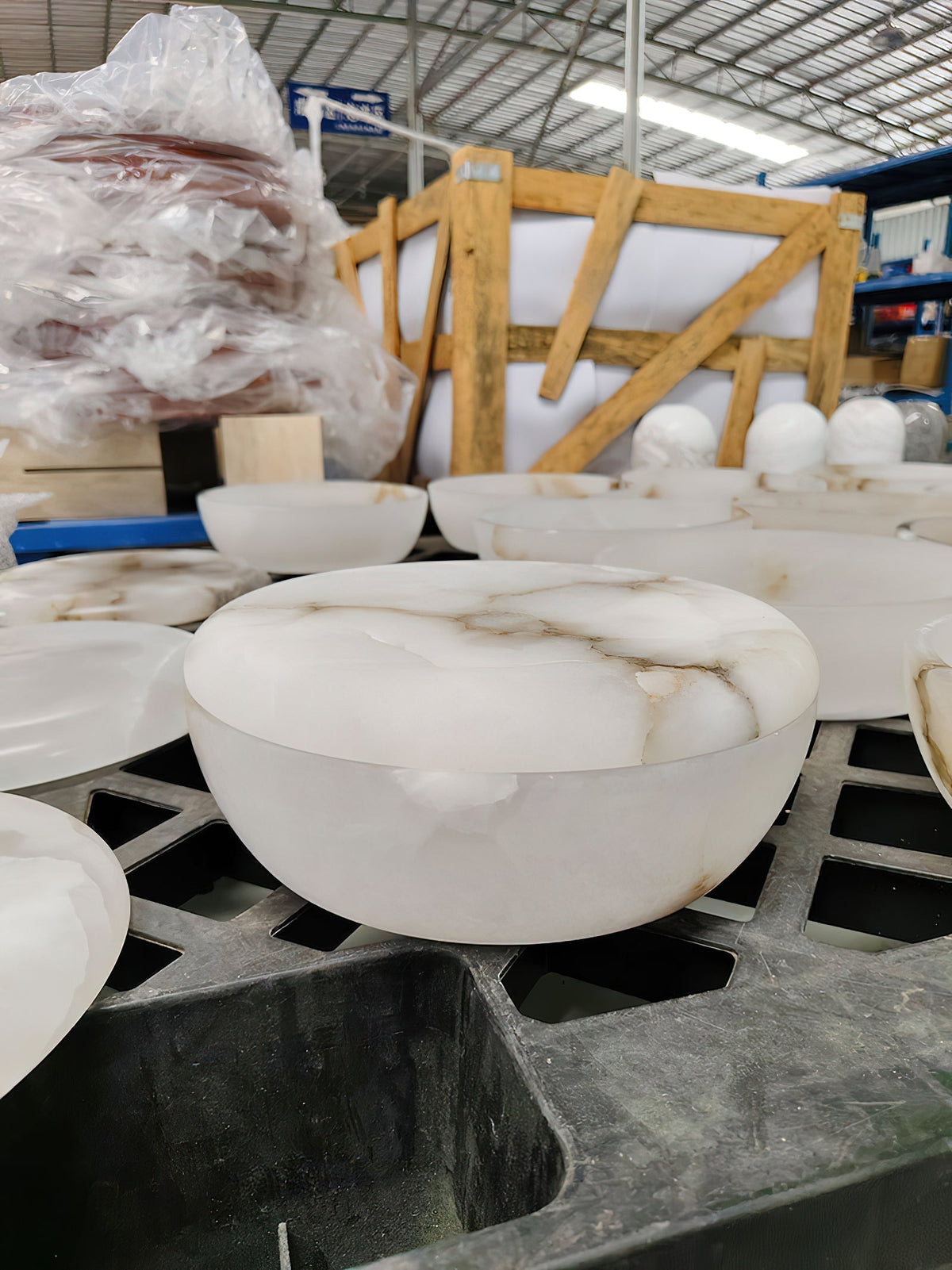 Pomelo Ornamento de vela Tass de mármol
