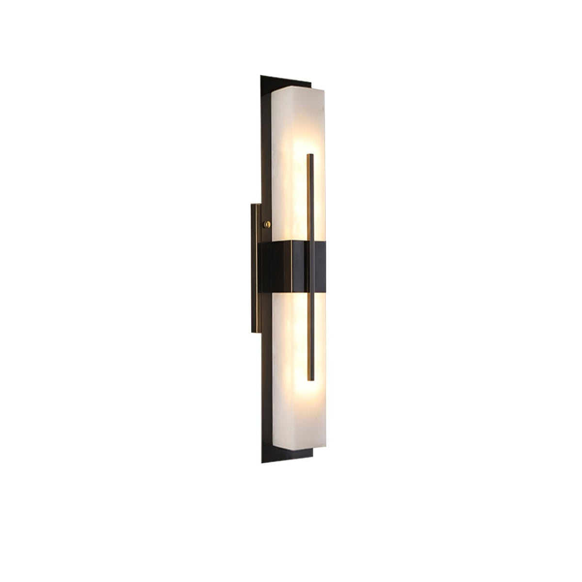 Vellmure aplique de pared gemelo en alabastro