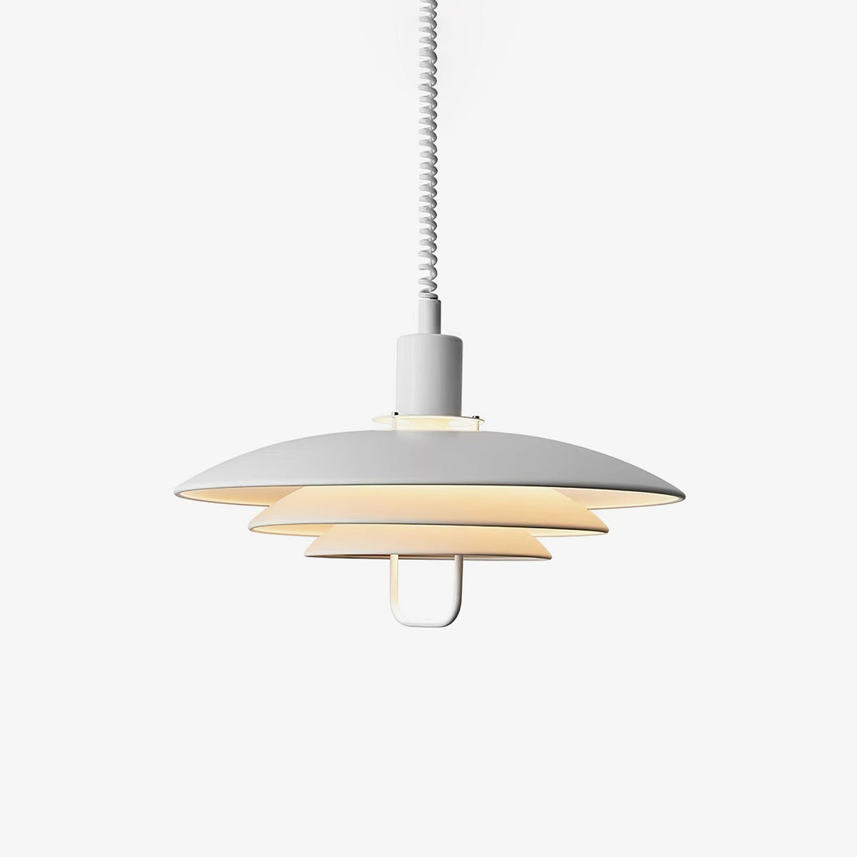 Divor lámpara colgante de aluminio glam