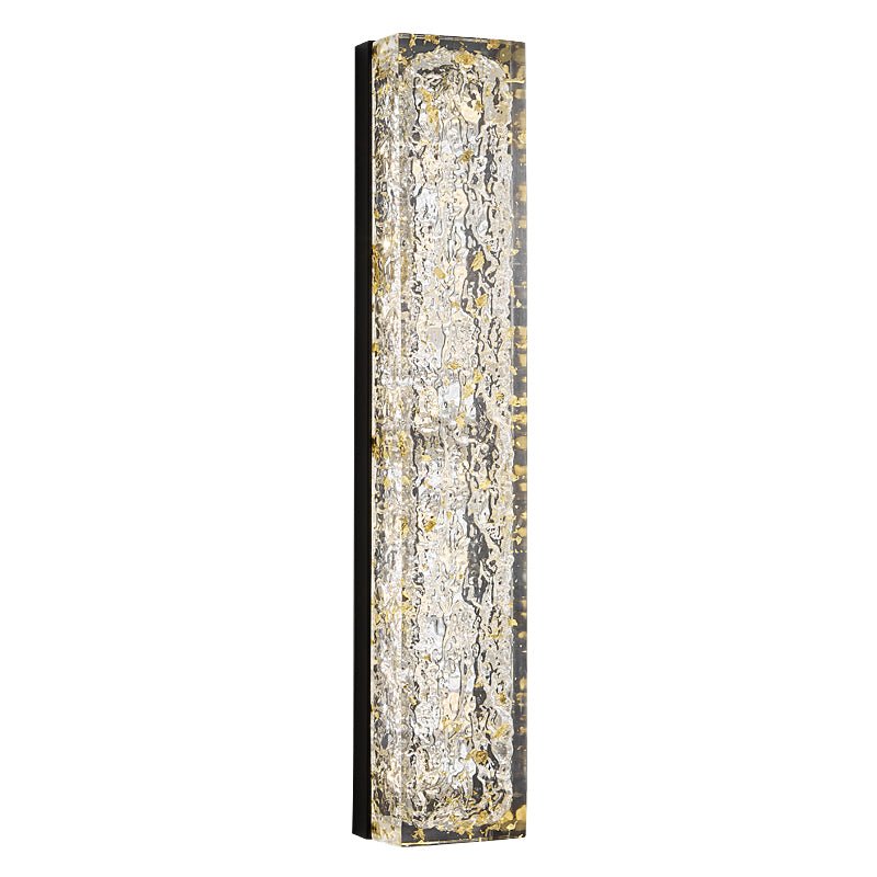 Mavi aplique de pared Prismatic Rectangle resina