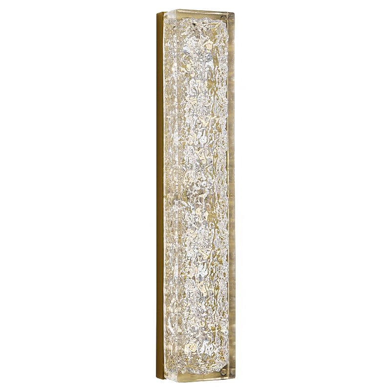 Mavi aplique de pared Prismatic Rectangle resina