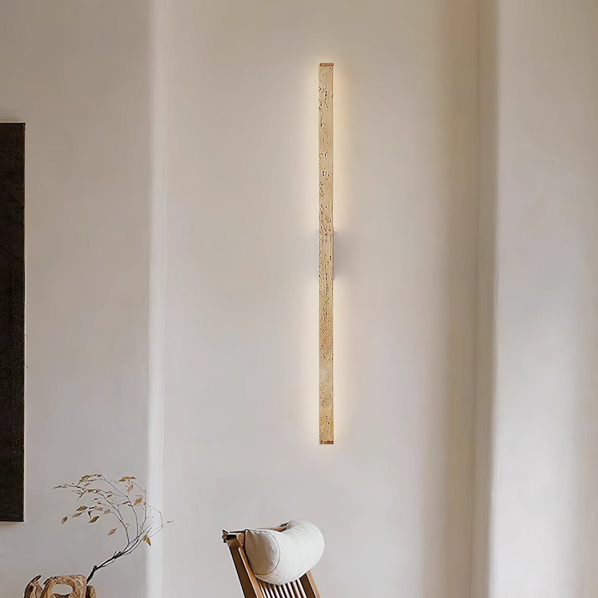 Vivyna aplique de pared travertino
