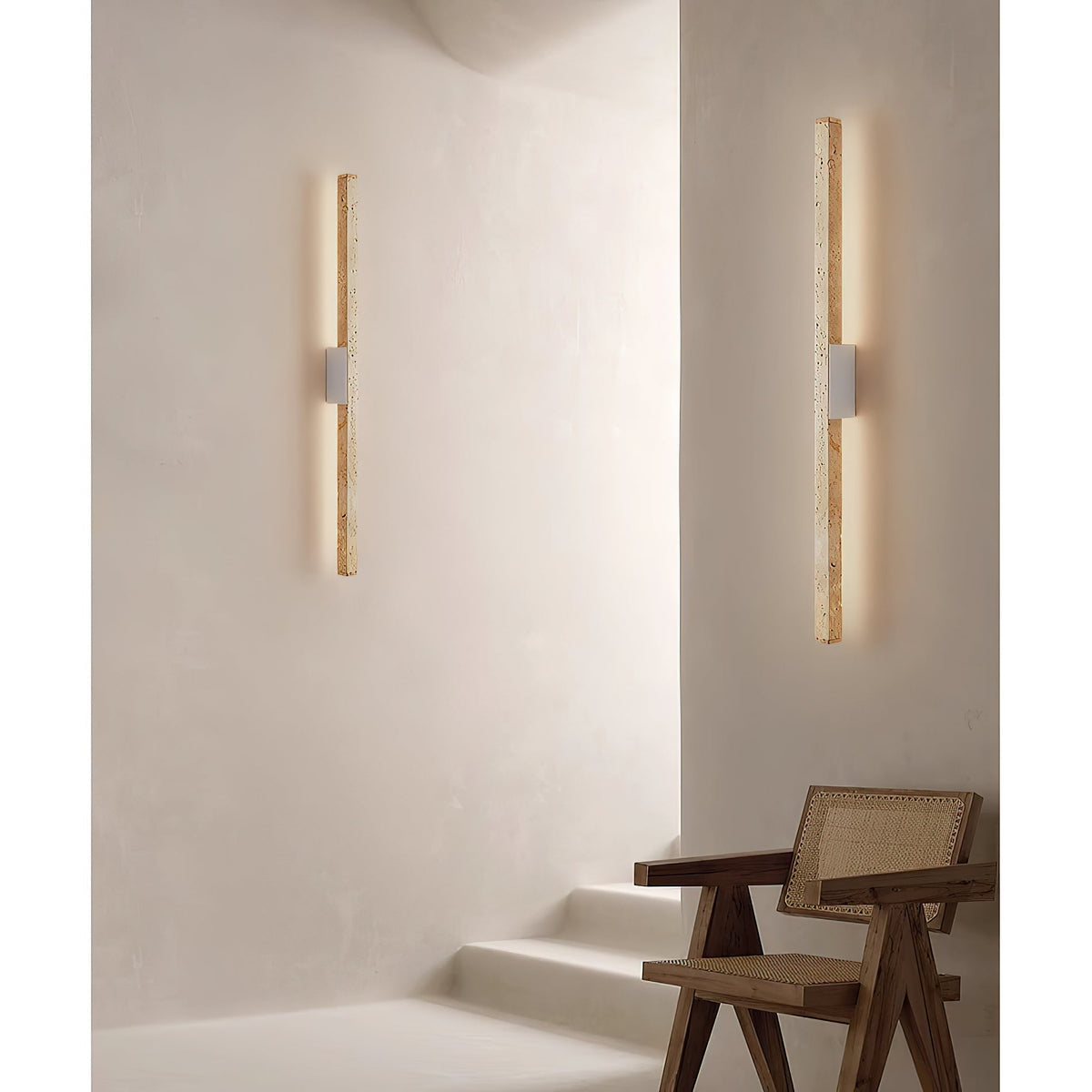 Vivyna aplique de pared travertino