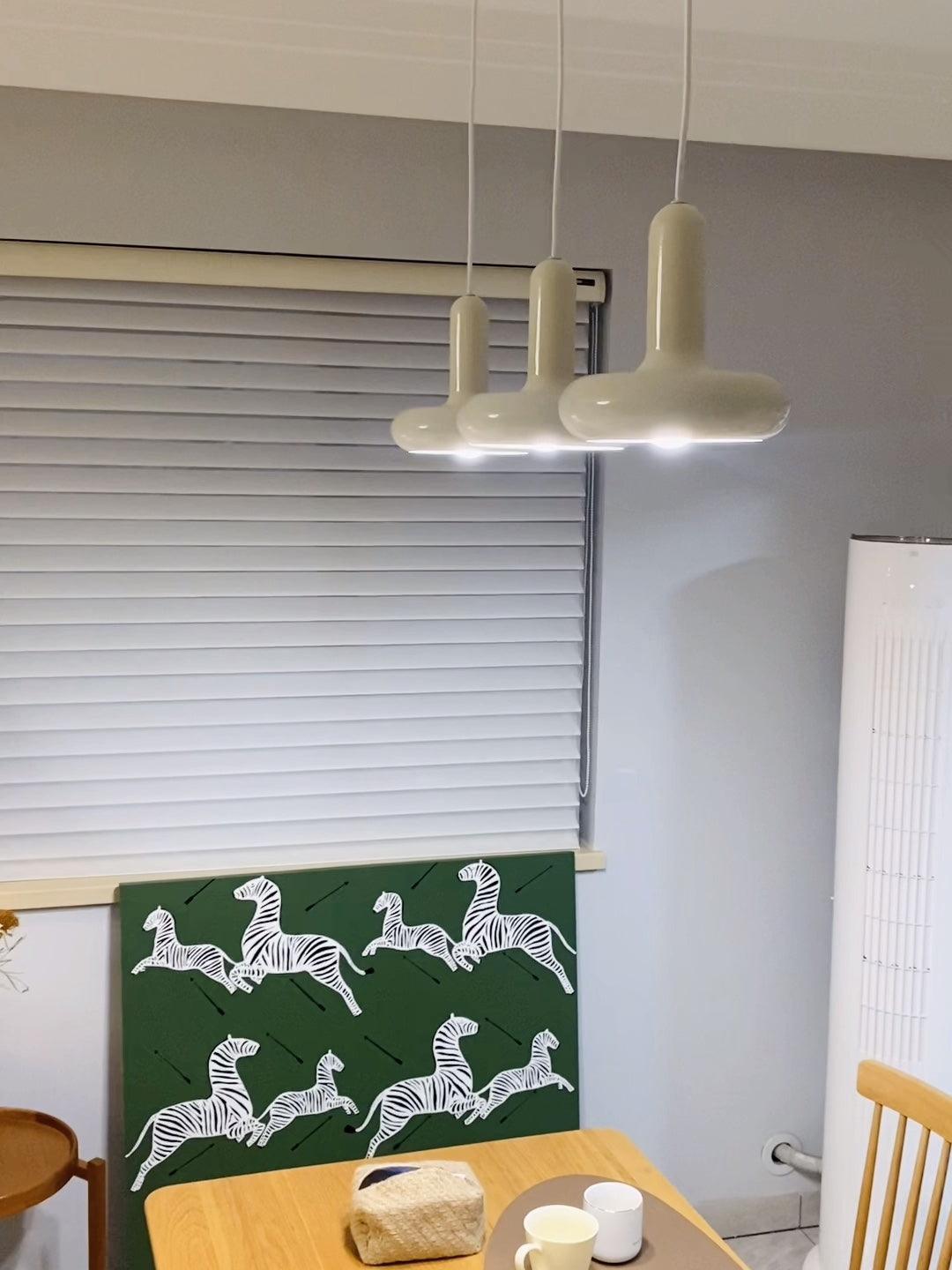 Lunaren lámpara colgante Cozy de estilo clásico Cream