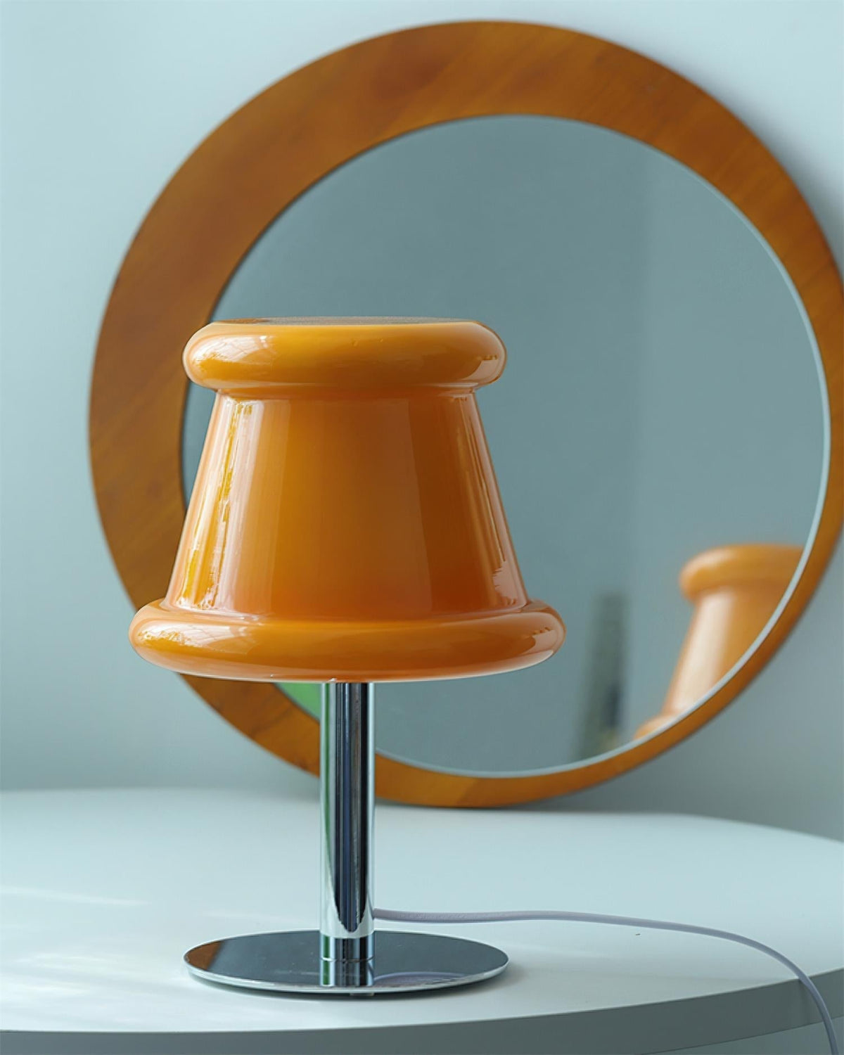 Amber lámpara de mesa