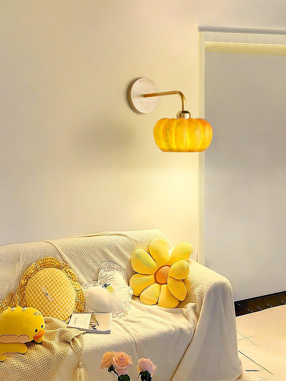 Vilorel aplique de pared Individual Creatividad Calabaza