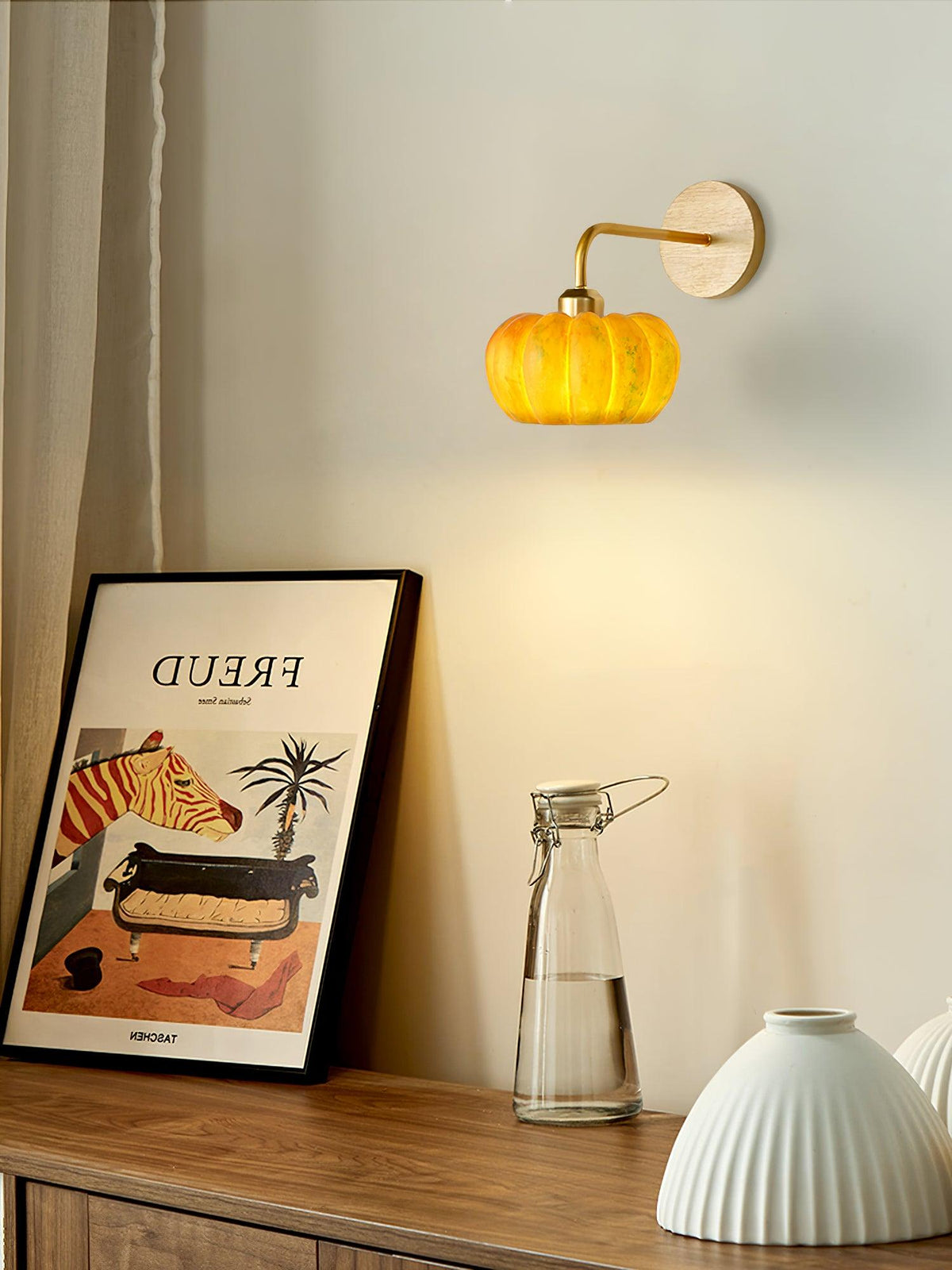 Vilorel aplique de pared Individual Creatividad Calabaza