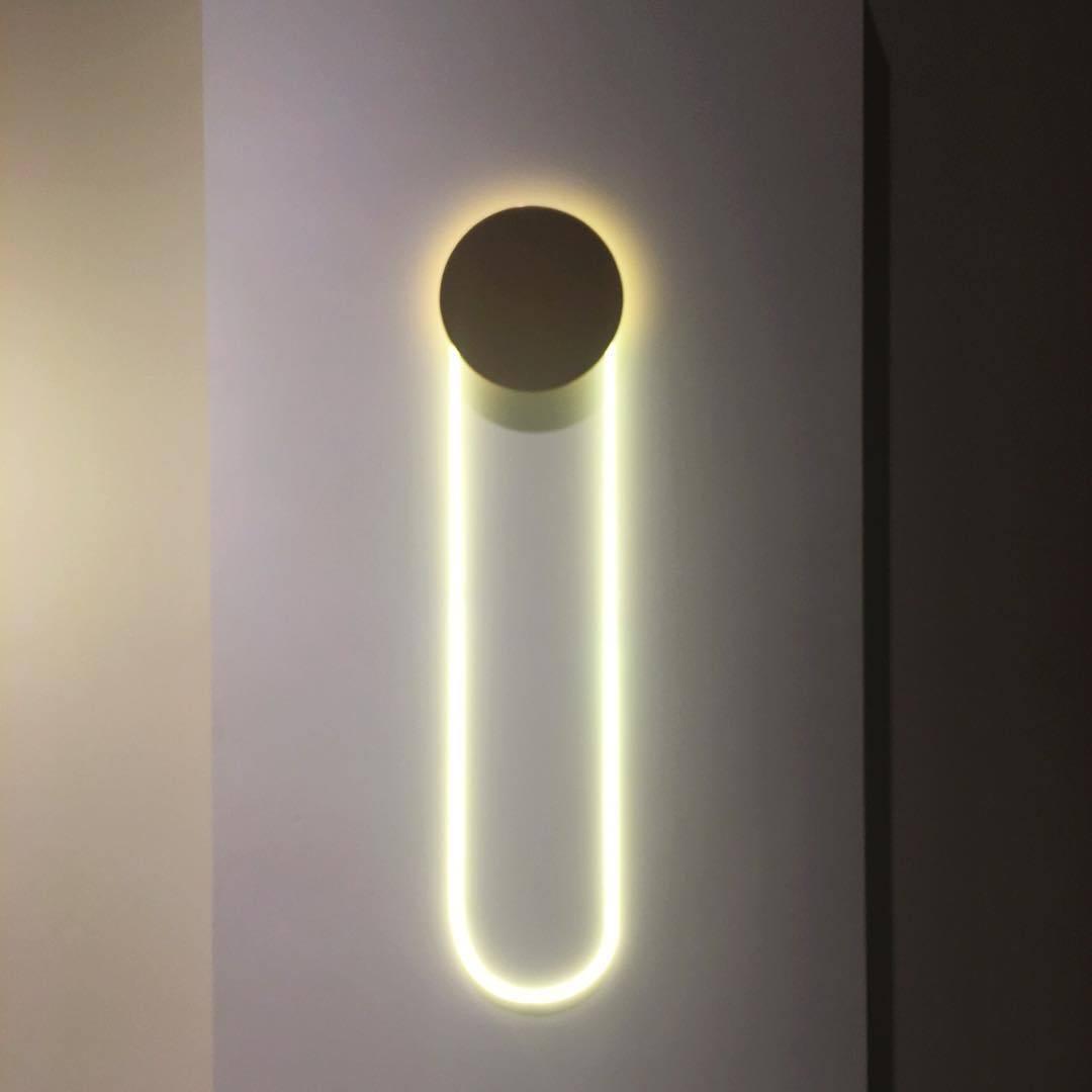 Lalem aplique de pared acrílico minimalista