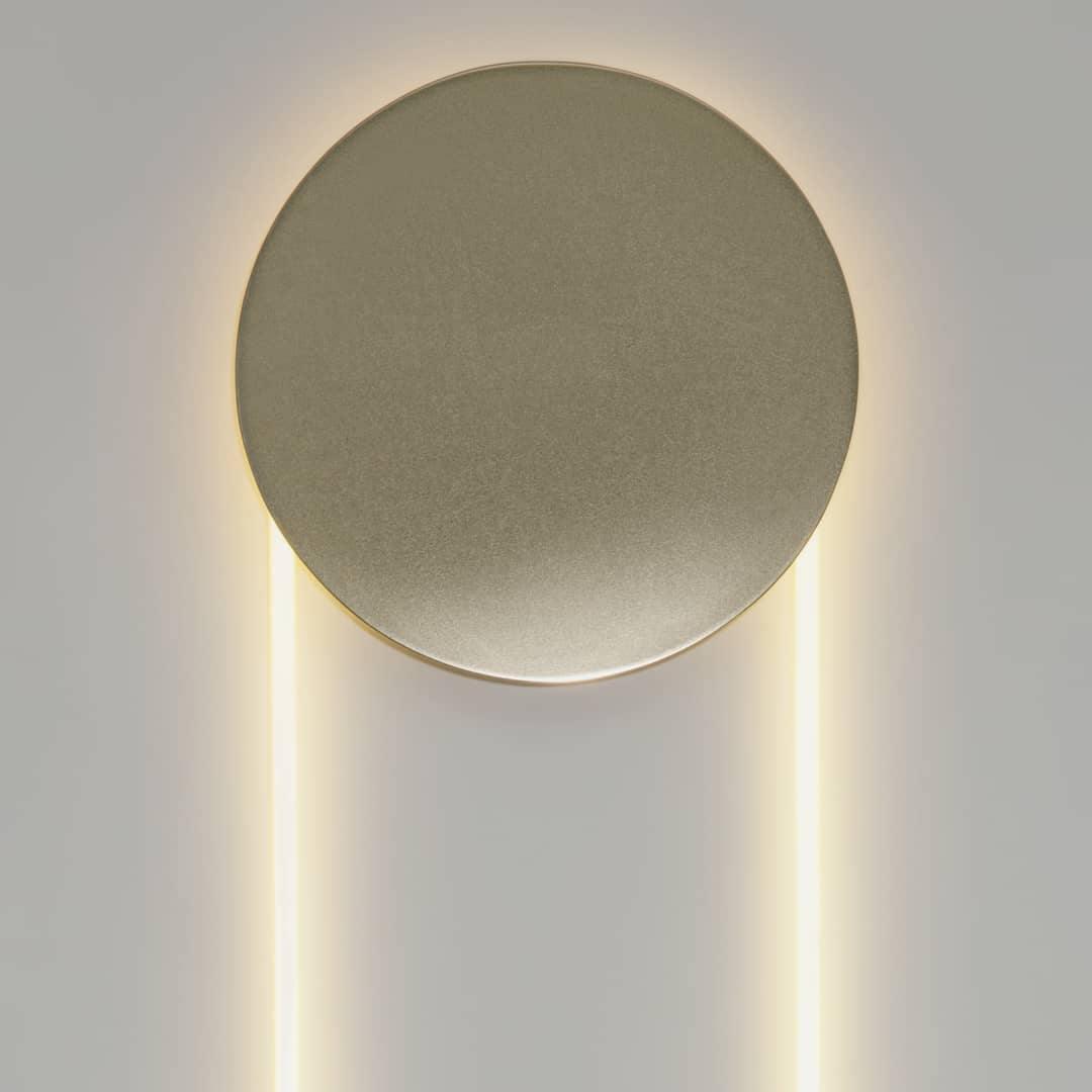 Lalem aplique de pared acrílico minimalista