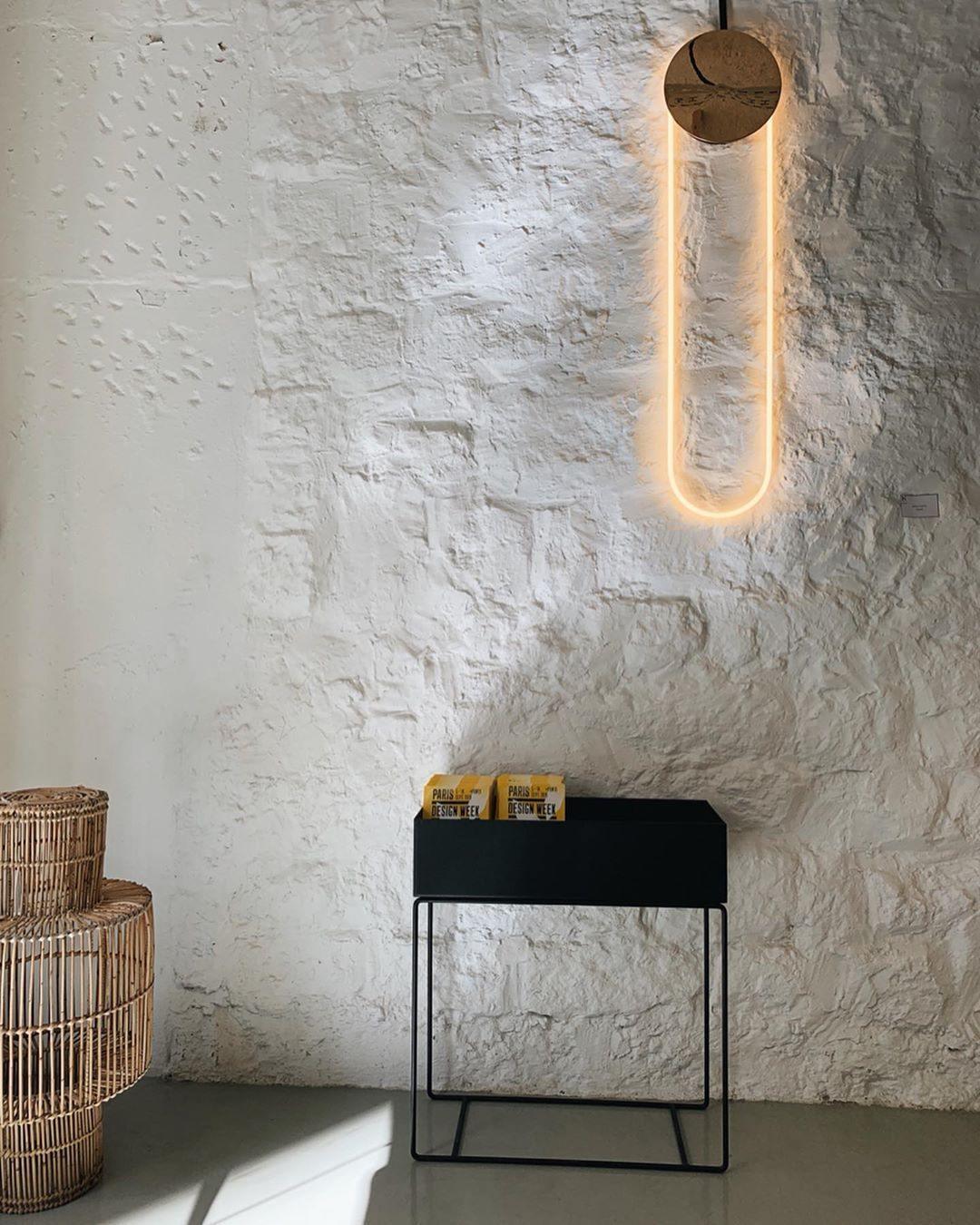 Lalem aplique de pared acrílico minimalista